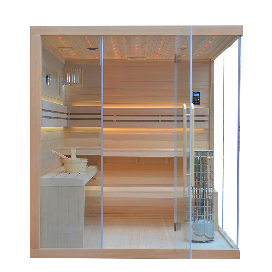 EBARZA SAUNA ROOM LM-T03B -  Sauna Room - ebarza Furniture UAE | Shop Modern Furniture in Abu Dhabi & Dubai - مفروشات ايبازرا في الامارات | تسوق اثاث عصري وديكورات مميزة في دبي وابوظبي