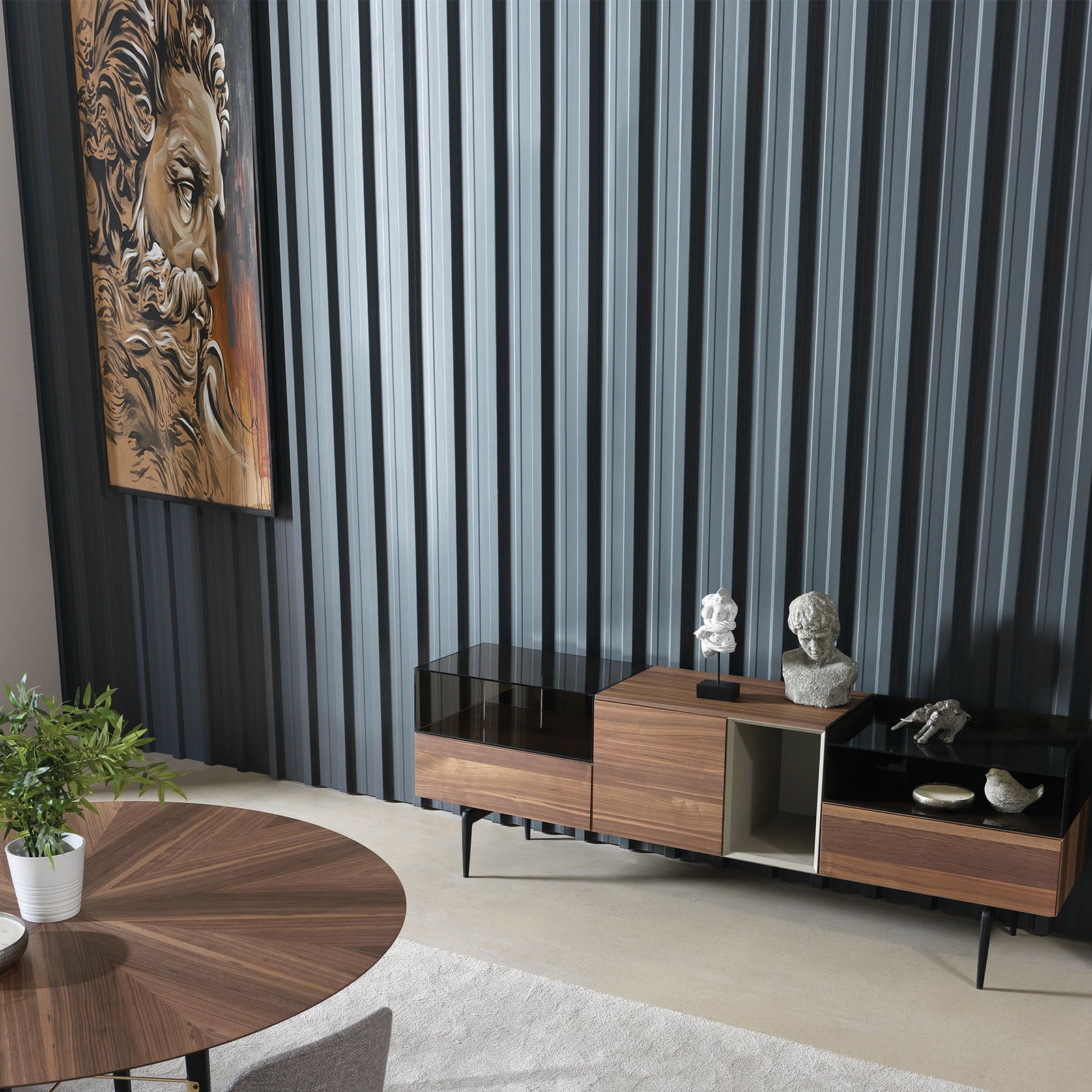 Display Item - Lima Side-Board Lima001Nakheel -  DISPLAY ITEM - ebarza Furniture UAE | Shop Modern Furniture in Abu Dhabi & Dubai - مفروشات ايبازرا في الامارات | تسوق اثاث عصري وديكورات مميزة في دبي وابوظبي