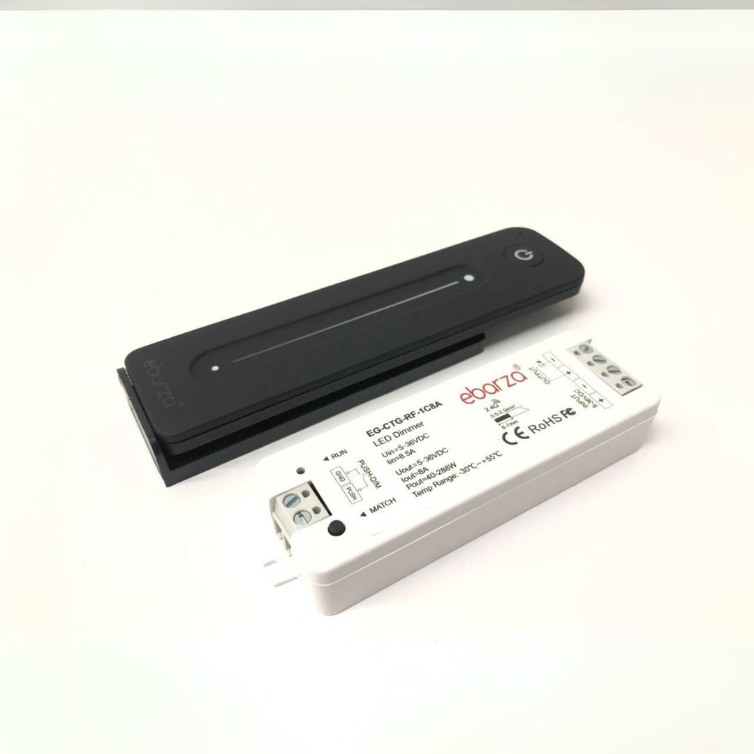 Neon Led Strip With LED Single Color Controller - EG-NVD0505-V24-W-FC / HLG-60H-24A / EG-CTG-RF-1C8A -  LED Strips - ebarza Furniture UAE | Shop Modern Furniture in Abu Dhabi & Dubai - مفروشات ايبازرا في الامارات | تسوق اثاث عصري وديكورات مميزة في دبي وابوظبي