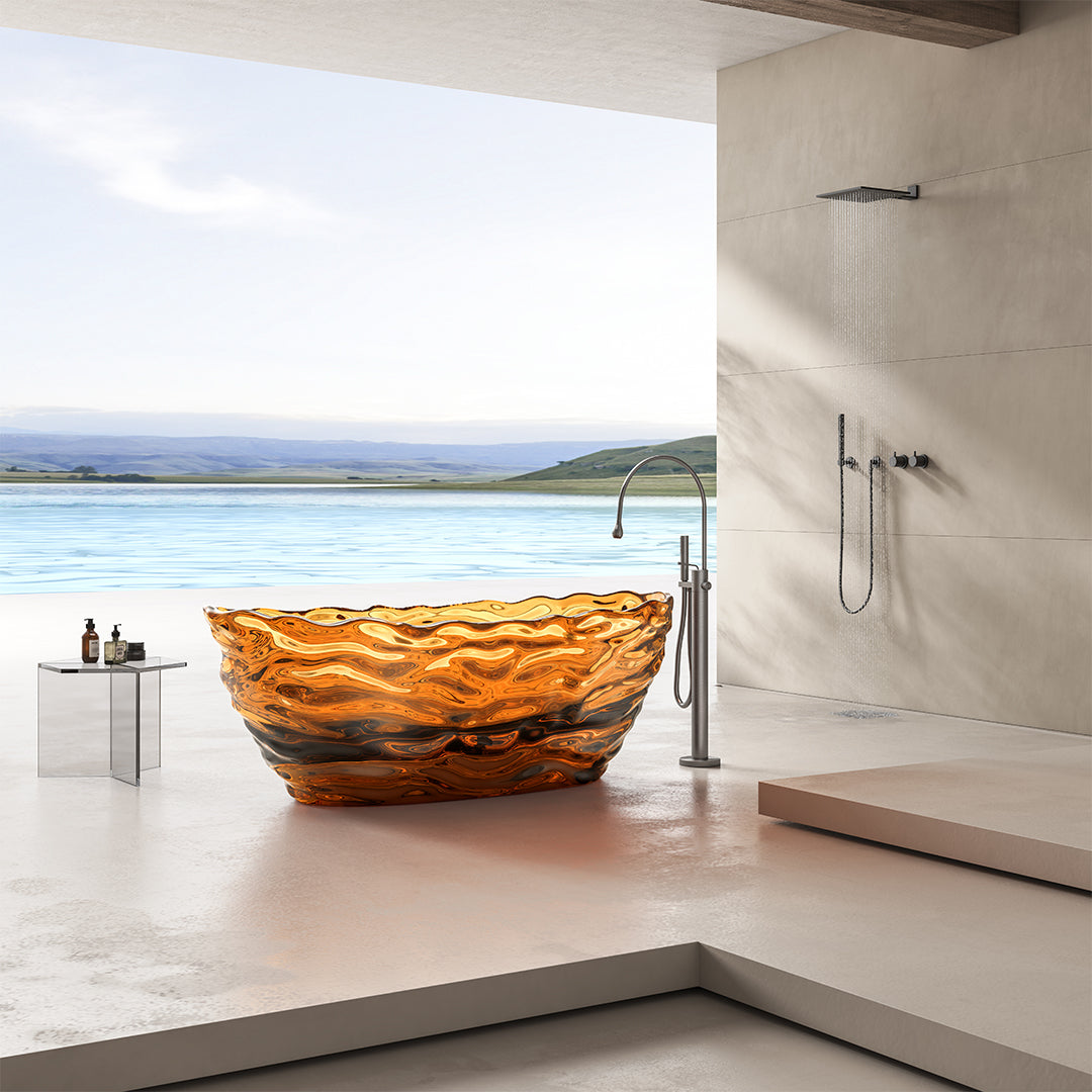 Elysium Bathtub - SNT1064 -  Bathtub - ebarza Furniture UAE | Shop Modern Furniture in Abu Dhabi & Dubai - مفروشات ايبازرا في الامارات | تسوق اثاث عصري وديكورات مميزة في دبي وابوظبي