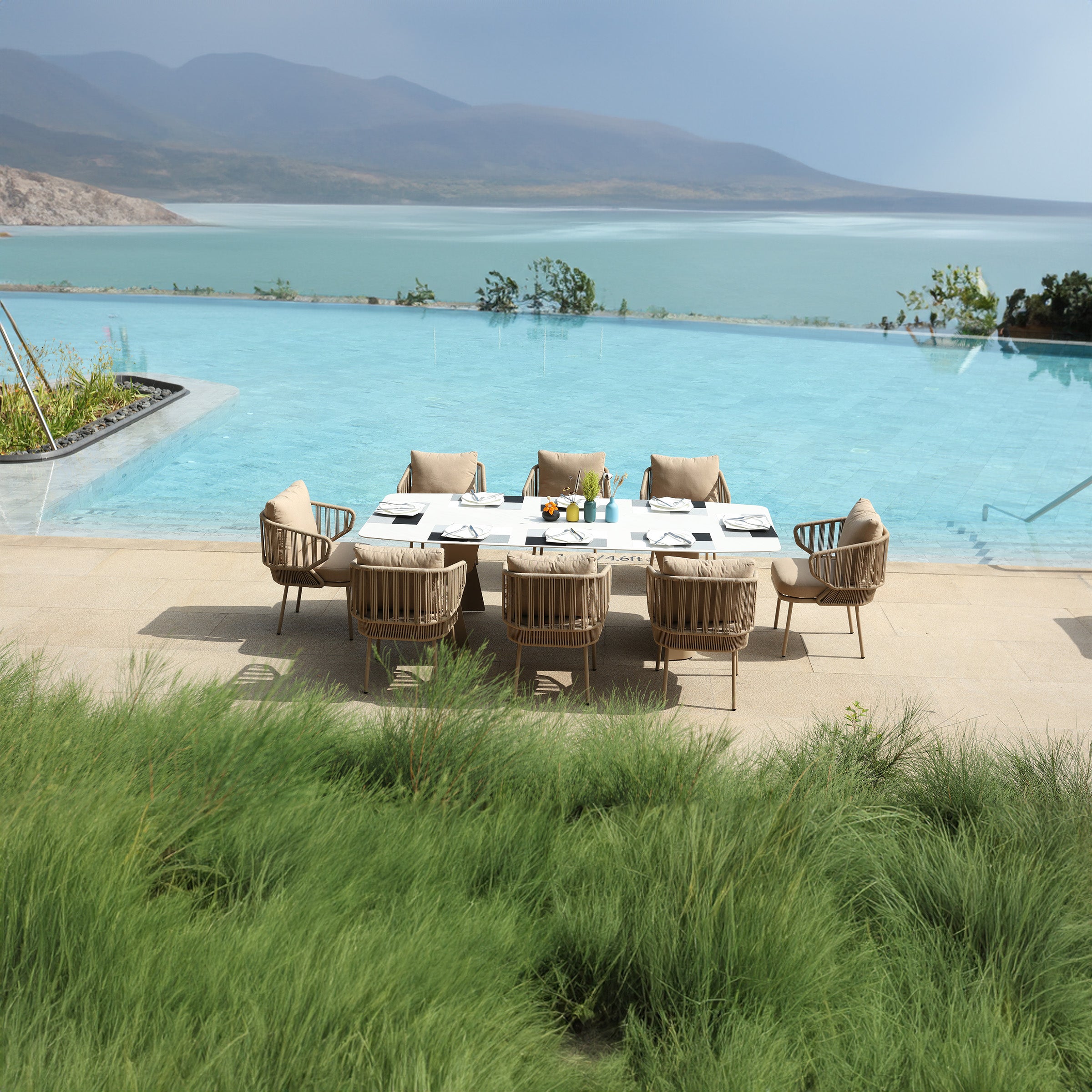 Embrace Outdoor Dining Chair MYX-DC1040 -  Outdoor Chairs - ebarza Furniture UAE | Shop Modern Furniture in Abu Dhabi & Dubai - مفروشات ايبازرا في الامارات | تسوق اثاث عصري وديكورات مميزة في دبي وابوظبي