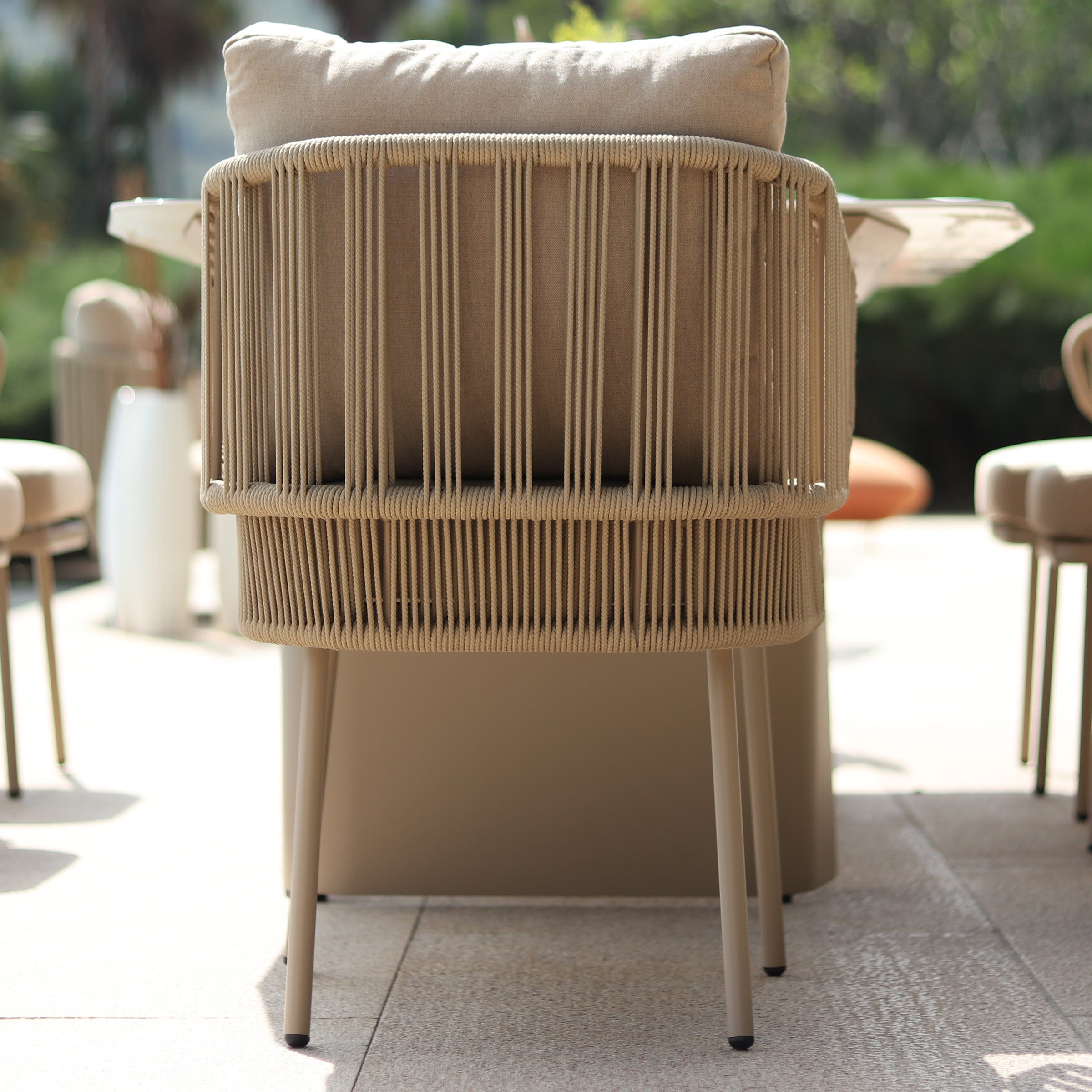 Embrace Outdoor Dining Chair MYX-DC1040 -  Outdoor Chairs - ebarza Furniture UAE | Shop Modern Furniture in Abu Dhabi & Dubai - مفروشات ايبازرا في الامارات | تسوق اثاث عصري وديكورات مميزة في دبي وابوظبي