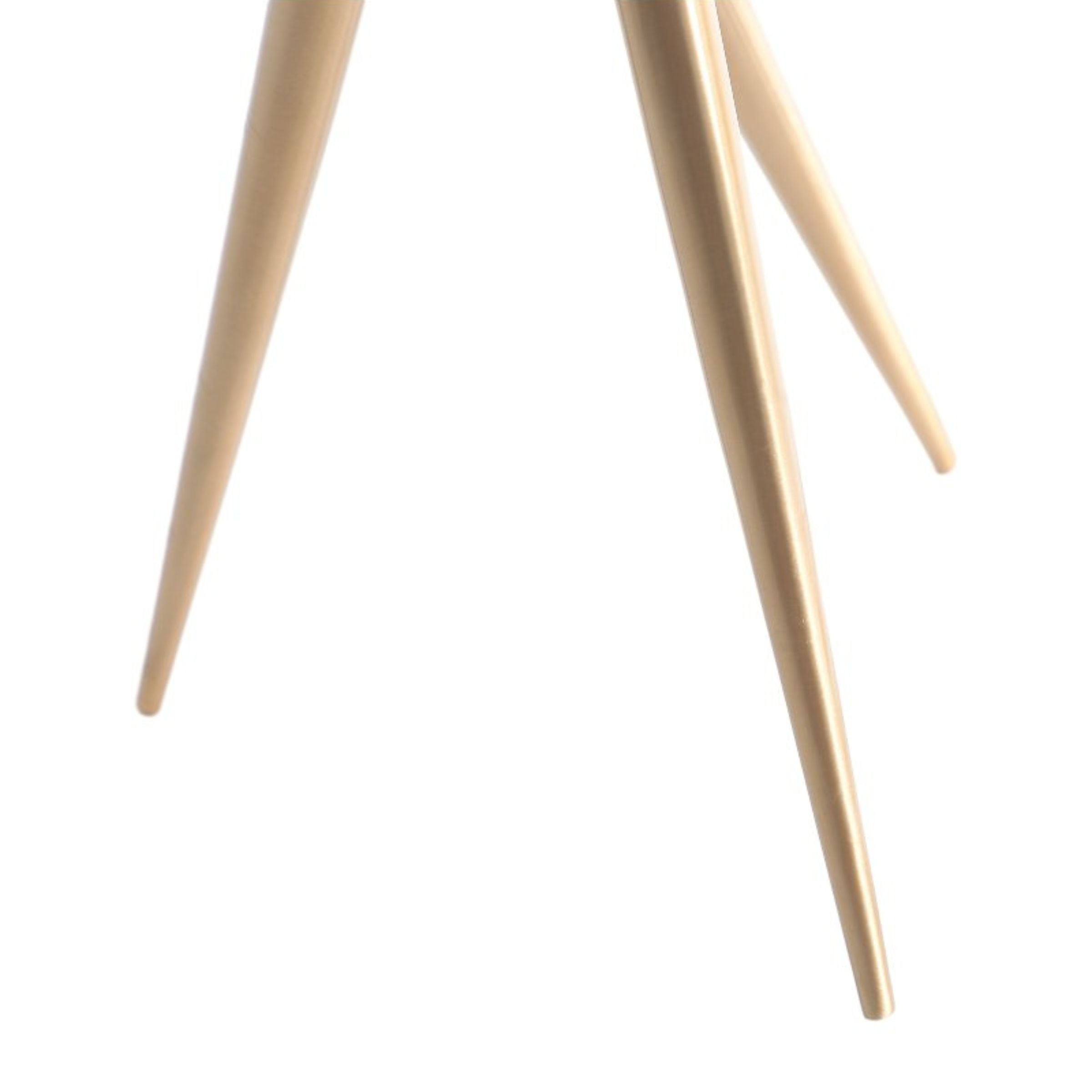 GOLD IRON VASE F1076A -  Home Decor Figurines - ebarza Furniture UAE | Shop Modern Furniture in Abu Dhabi & Dubai - مفروشات ايبازرا في الامارات | تسوق اثاث عصري وديكورات مميزة في دبي وابوظبي