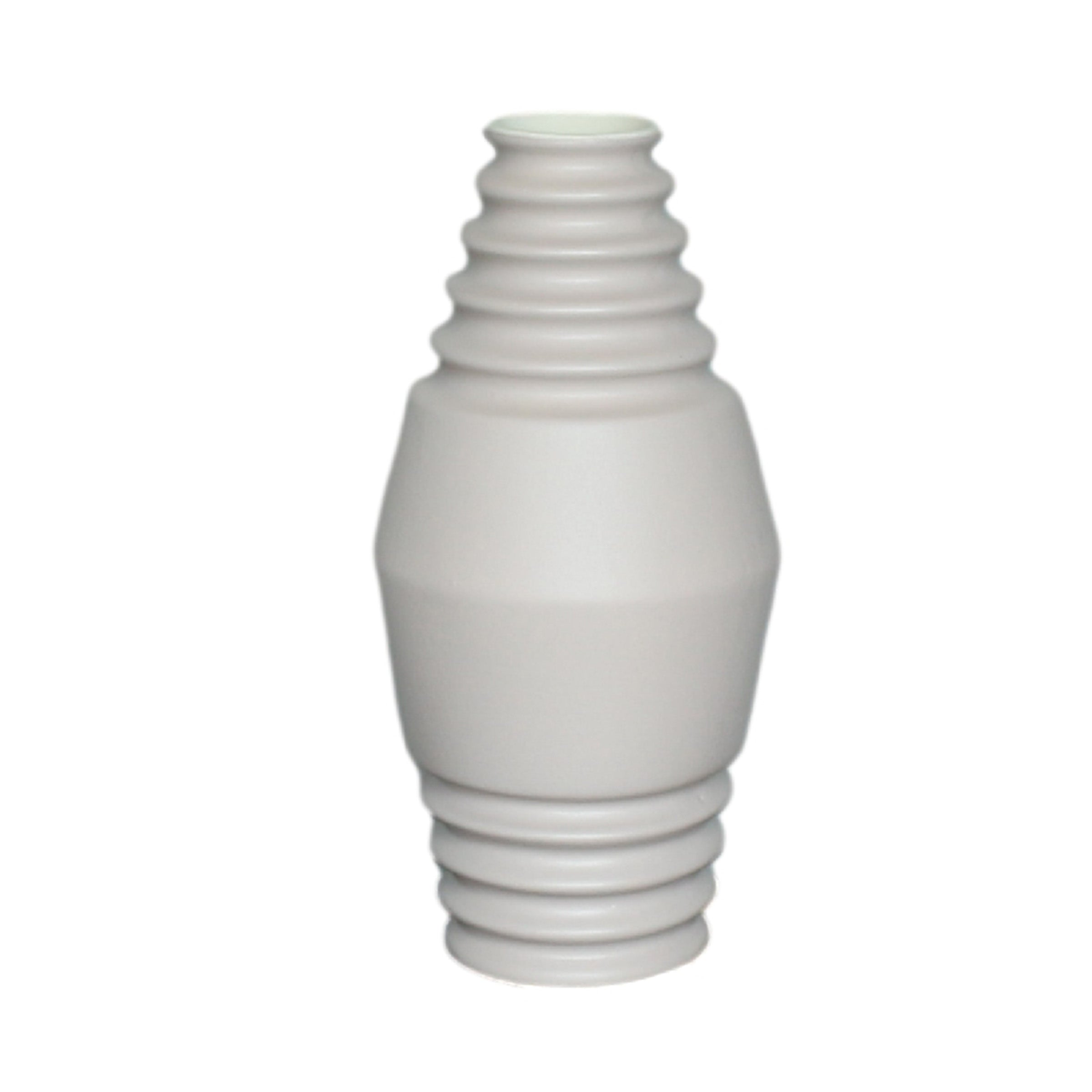 Coastal-Inspired Beige Vase FCF21103 -  Vases - ebarza Furniture UAE | Shop Modern Furniture in Abu Dhabi & Dubai - مفروشات ايبازرا في الامارات | تسوق اثاث عصري وديكورات مميزة في دبي وابوظبي