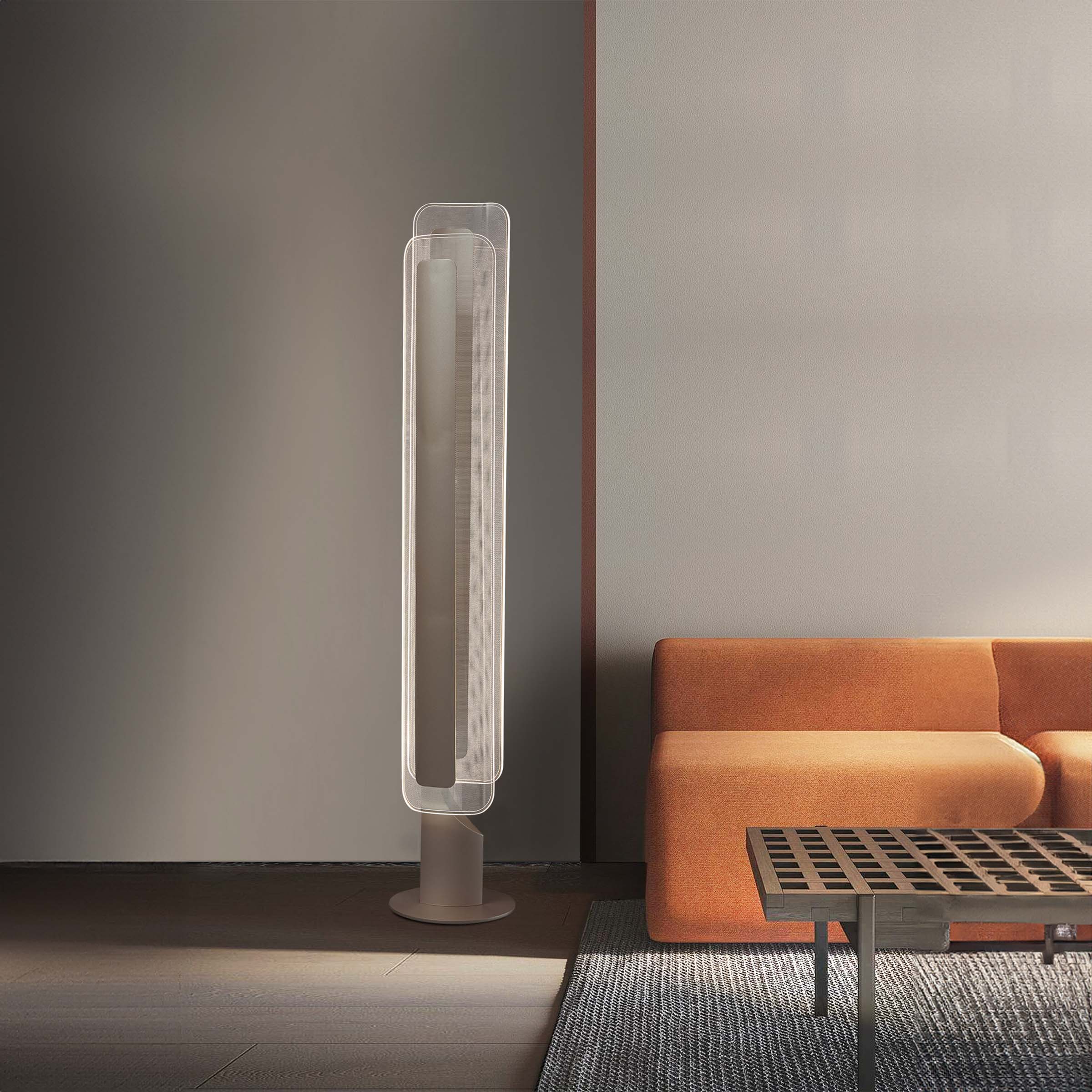 Lunar Floor Lamp MA05887F-001-03-B1 -  Floor Lamps - ebarza Furniture UAE | Shop Modern Furniture in Abu Dhabi & Dubai - مفروشات ايبازرا في الامارات | تسوق اثاث عصري وديكورات مميزة في دبي وابوظبي