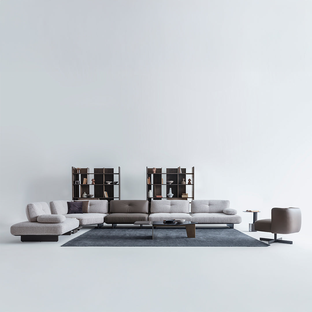 Foresta Side Table Unit Modular Sofa -  Sofas - ebarza Furniture UAE | Shop Modern Furniture in Abu Dhabi & Dubai - مفروشات ايبازرا في الامارات | تسوق اثاث عصري وديكورات مميزة في دبي وابوظبي