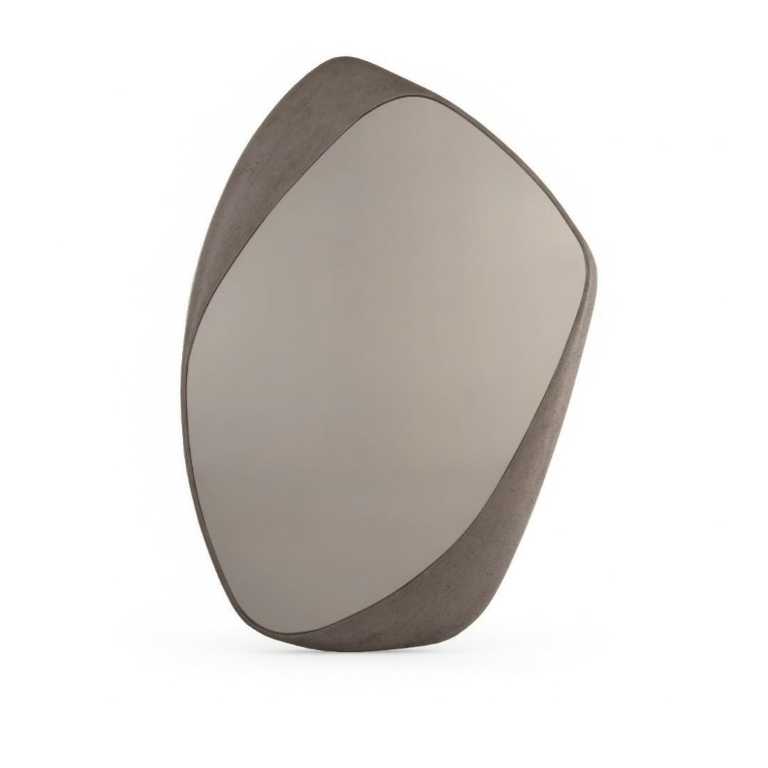 Framed Wall Mirror PM-4232-01 -Cream -  Mirrors - ebarza Furniture UAE | Shop Modern Furniture in Abu Dhabi & Dubai - مفروشات ايبازرا في الامارات | تسوق اثاث عصري وديكورات مميزة في دبي وابوظبي