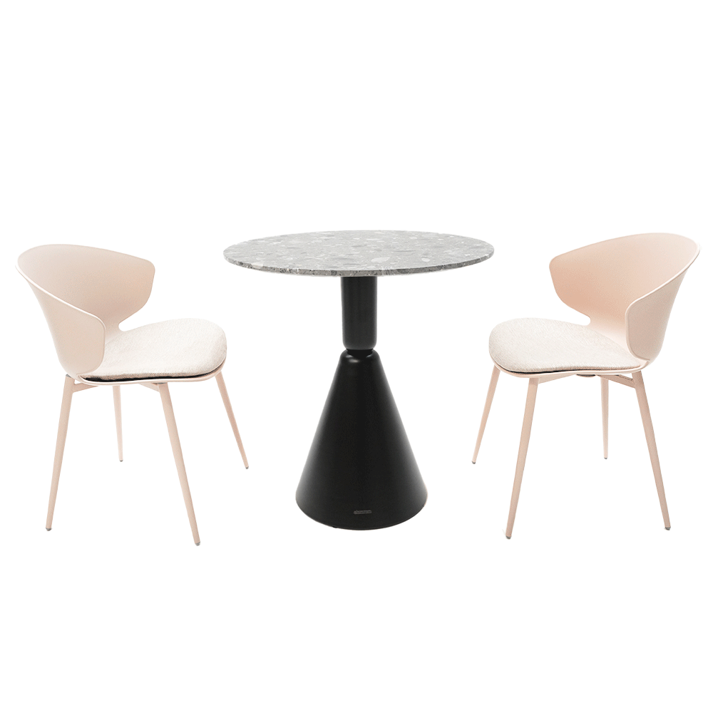 Dining Table Base 72cm 40BTB-Black -  Table bases - ebarza Furniture UAE | Shop Modern Furniture in Abu Dhabi & Dubai - مفروشات ايبازرا في الامارات | تسوق اثاث عصري وديكورات مميزة في دبي وابوظبي