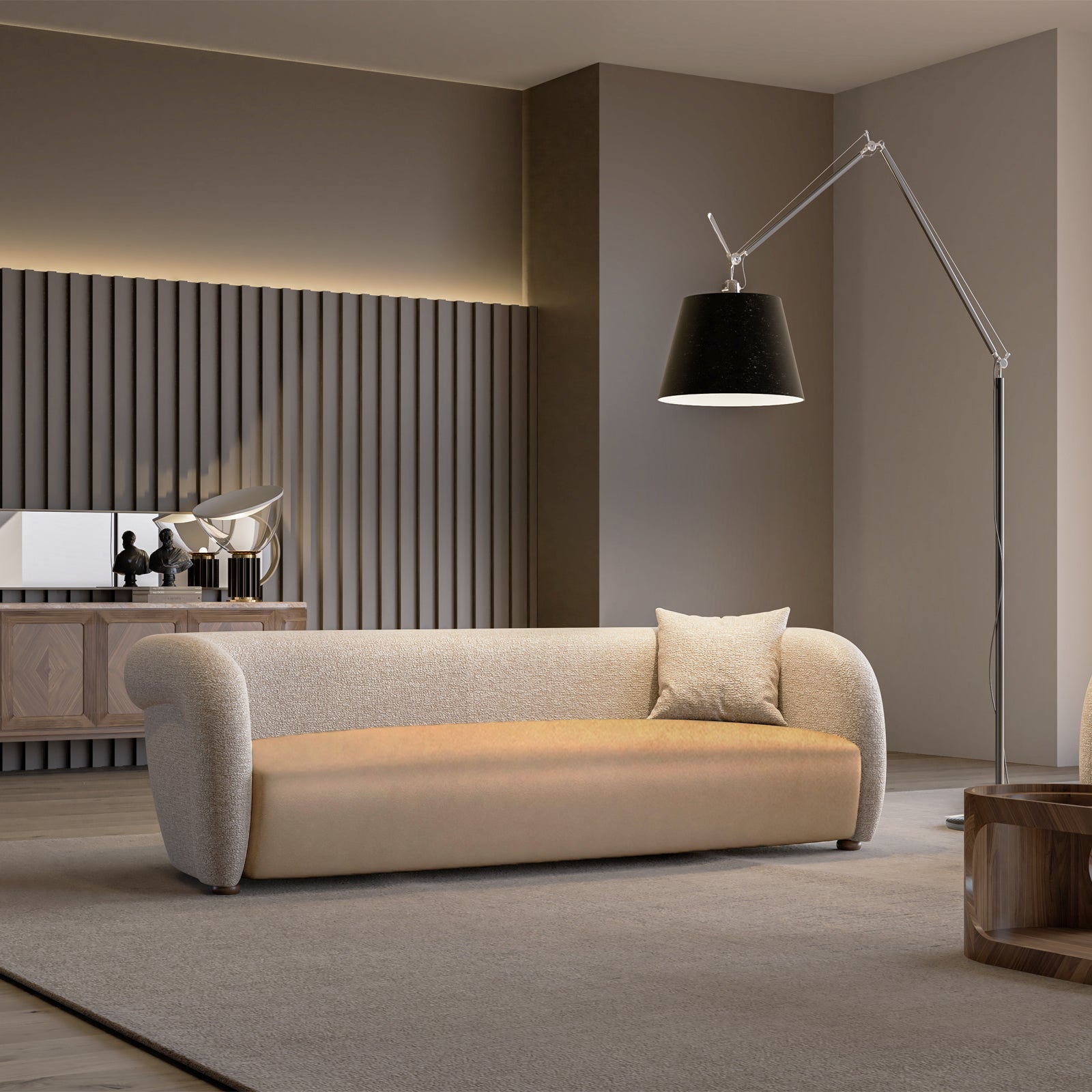 Display Item - Gauss 4 Seater Sofa Gus4S-TdYAS -  DISPLAY ITEM - ebarza Furniture UAE | Shop Modern Furniture in Abu Dhabi & Dubai - مفروشات ايبازرا في الامارات | تسوق اثاث عصري وديكورات مميزة في دبي وابوظبي