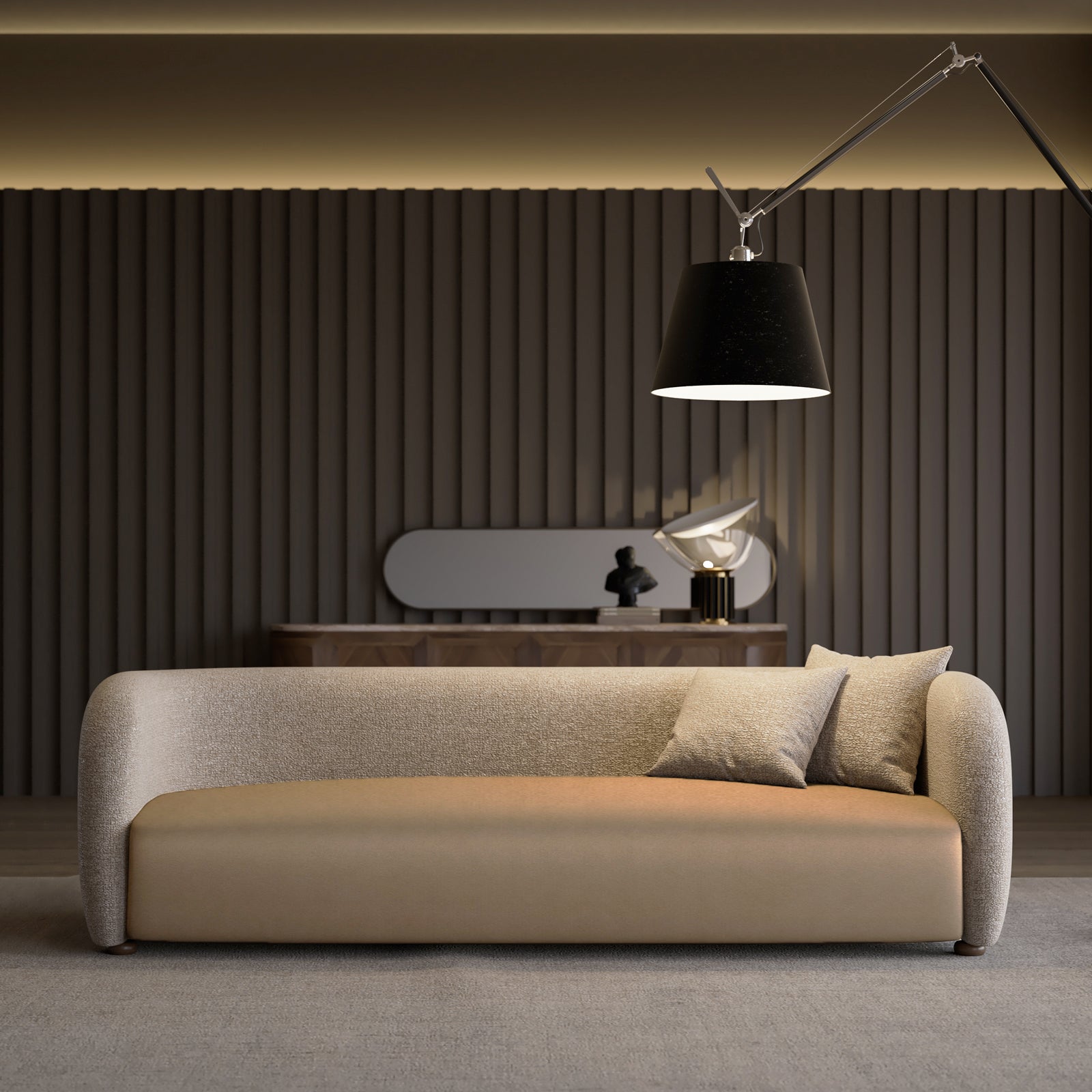 Display Item - Gauss 4 Seater Sofa Gus4S-TdYAS -  DISPLAY ITEM - ebarza Furniture UAE | Shop Modern Furniture in Abu Dhabi & Dubai - مفروشات ايبازرا في الامارات | تسوق اثاث عصري وديكورات مميزة في دبي وابوظبي