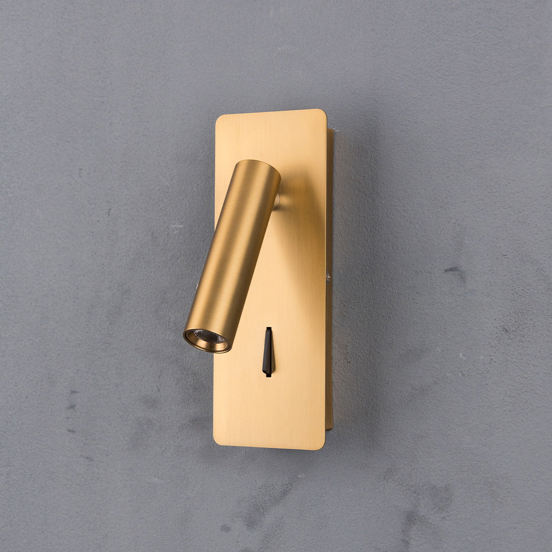 Pre-order for 75 days delivery - Gemini Hotel Style Headboard/ Wall Reading Lamp Gemini-WL (UB)-23-BR -  Wall Lamps - ebarza Furniture UAE | Shop Modern Furniture in Abu Dhabi & Dubai - مفروشات ايبازرا في الامارات | تسوق اثاث عصري وديكورات مميزة في دبي وابوظبي