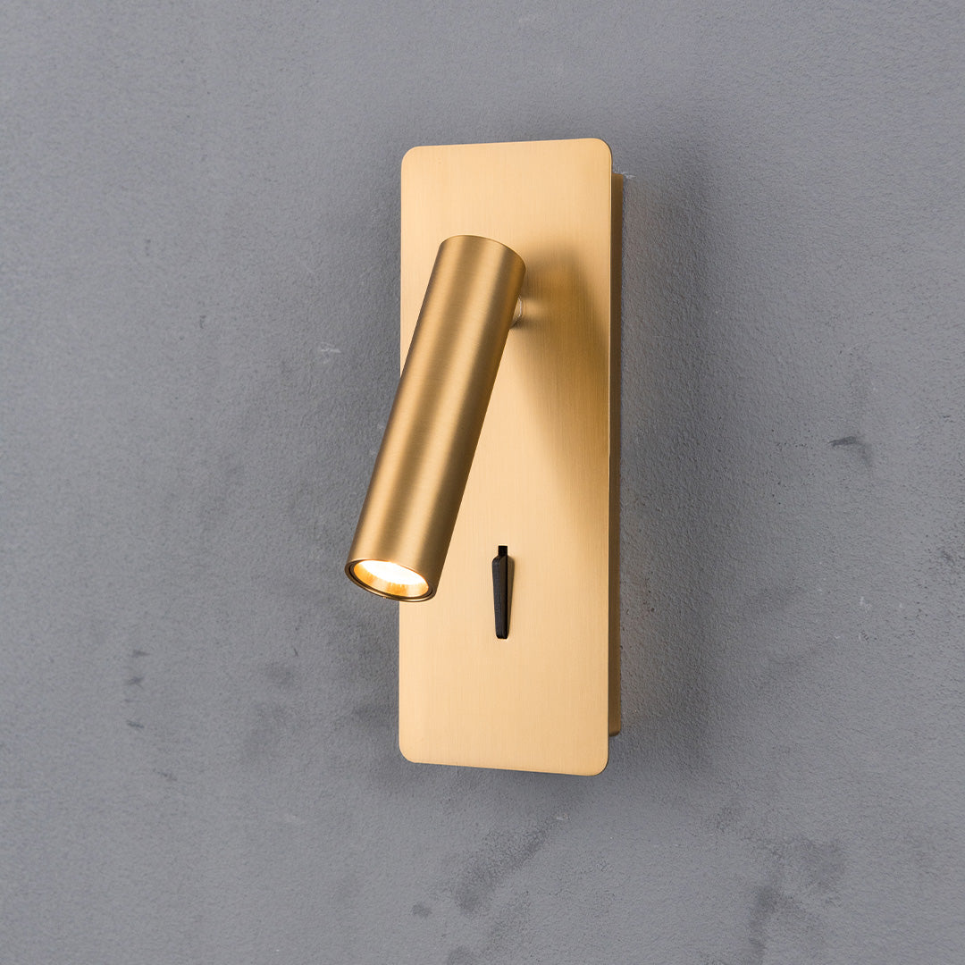 Pre-order for 75 days delivery - Gemini Hotel Style Headboard/ Wall Reading Lamp Gemini-WL (UB)-23-BR -  Wall Lamps - ebarza Furniture UAE | Shop Modern Furniture in Abu Dhabi & Dubai - مفروشات ايبازرا في الامارات | تسوق اثاث عصري وديكورات مميزة في دبي وابوظبي
