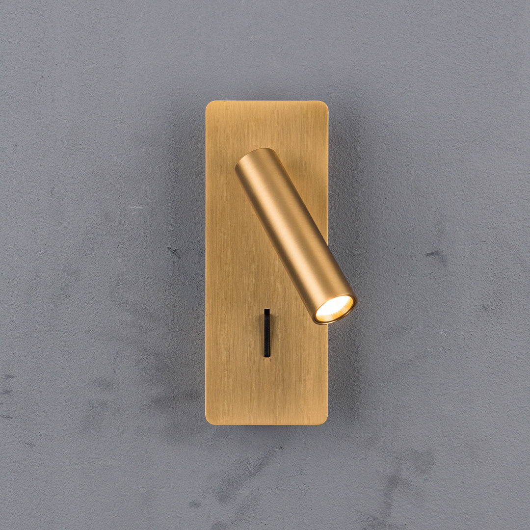 Pre-order for 75 days delivery - Gemini Hotel Style Headboard/ Wall Reading Lamp Gemini-WL (UB)-23-BR -  Wall Lamps - ebarza Furniture UAE | Shop Modern Furniture in Abu Dhabi & Dubai - مفروشات ايبازرا في الامارات | تسوق اثاث عصري وديكورات مميزة في دبي وابوظبي