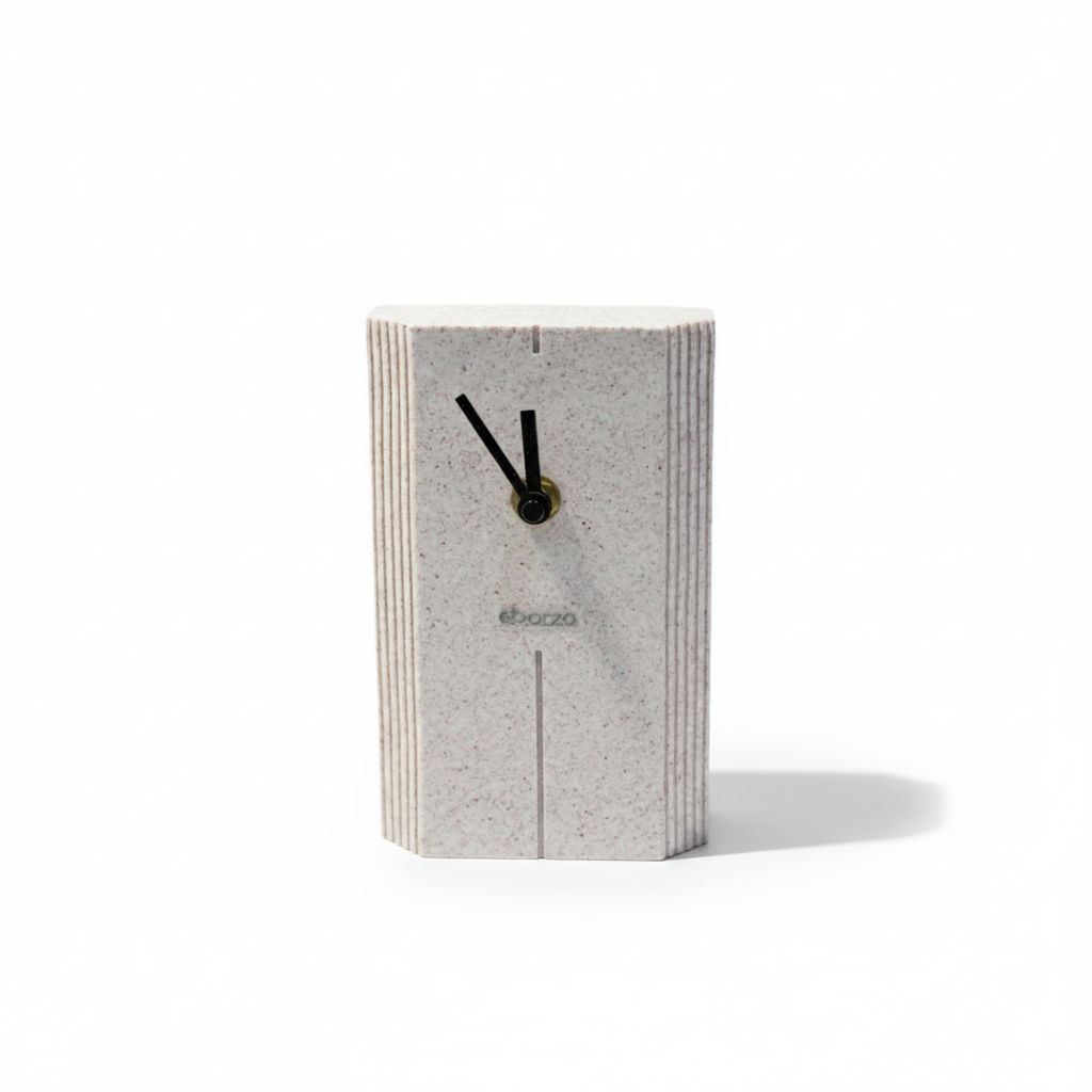 Imperial Chu Vertical Stripe Desk Clock TCK217 -  Clocks - ebarza Furniture UAE | Shop Modern Furniture in Abu Dhabi & Dubai - مفروشات ايبازرا في الامارات | تسوق اثاث عصري وديكورات مميزة في دبي وابوظبي