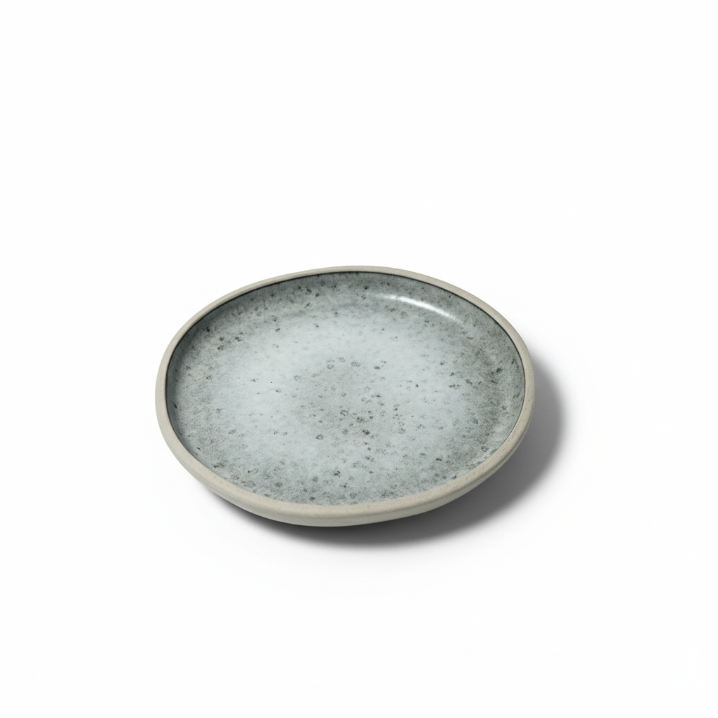Asian Zen ceramic Plate  E837-P-08268  5.5 -  Plates - ebarza Furniture UAE | Shop Modern Furniture in Abu Dhabi & Dubai - مفروشات ايبازرا في الامارات | تسوق اثاث عصري وديكورات مميزة في دبي وابوظبي