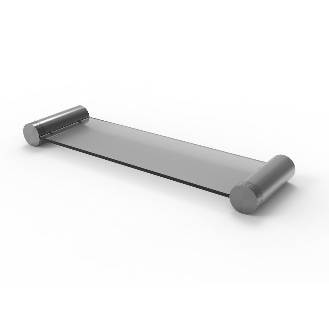 Glass Shelf 901 07ABCG -  Bathroom Accessories - ebarza Furniture UAE | Shop Modern Furniture in Abu Dhabi & Dubai - مفروشات ايبازرا في الامارات | تسوق اثاث عصري وديكورات مميزة في دبي وابوظبي