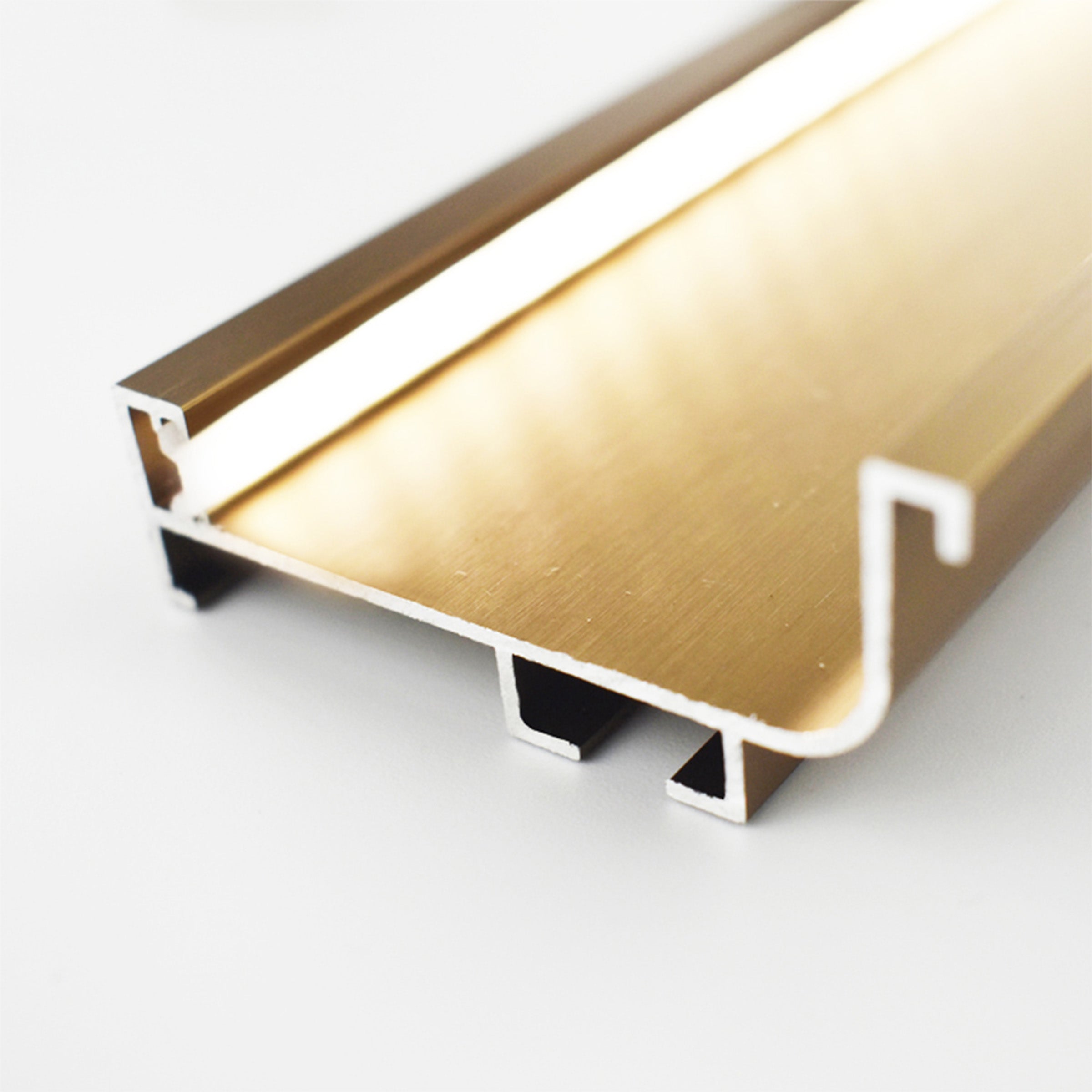 330cm Length (6cm) L shape Alu Handle (Without LED light) Profile Black-CH4-AL052 - PR0063 -  wall-panels-profiles - ebarza Furniture UAE | Shop Modern Furniture in Abu Dhabi & Dubai - مفروشات ايبازرا في الامارات | تسوق اثاث عصري وديكورات مميزة في دبي وابوظبي