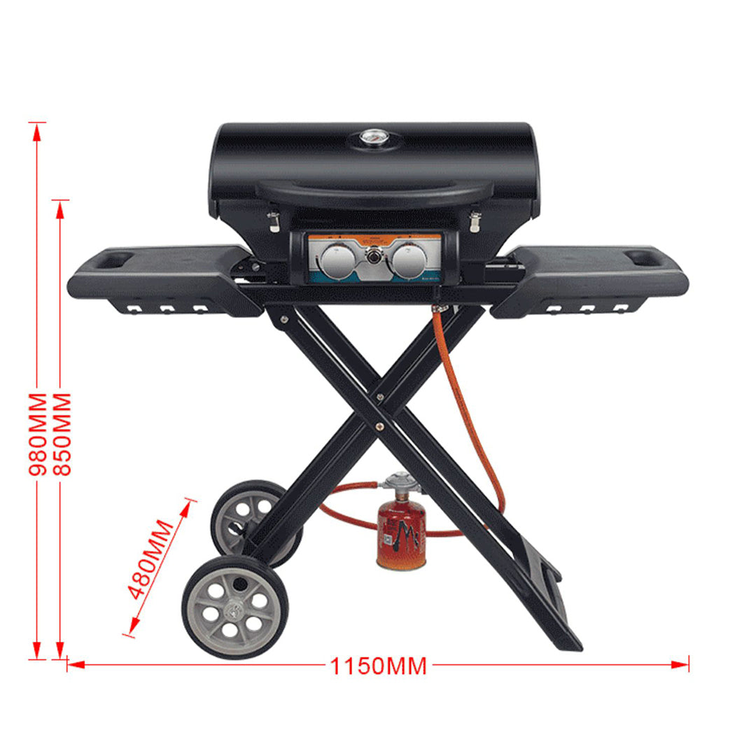 Grillix BBQ Smoker - BBQ-380 -  Kitchen Appliances - ebarza Furniture UAE | Shop Modern Furniture in Abu Dhabi & Dubai - مفروشات ايبازرا في الامارات | تسوق اثاث عصري وديكورات مميزة في دبي وابوظبي