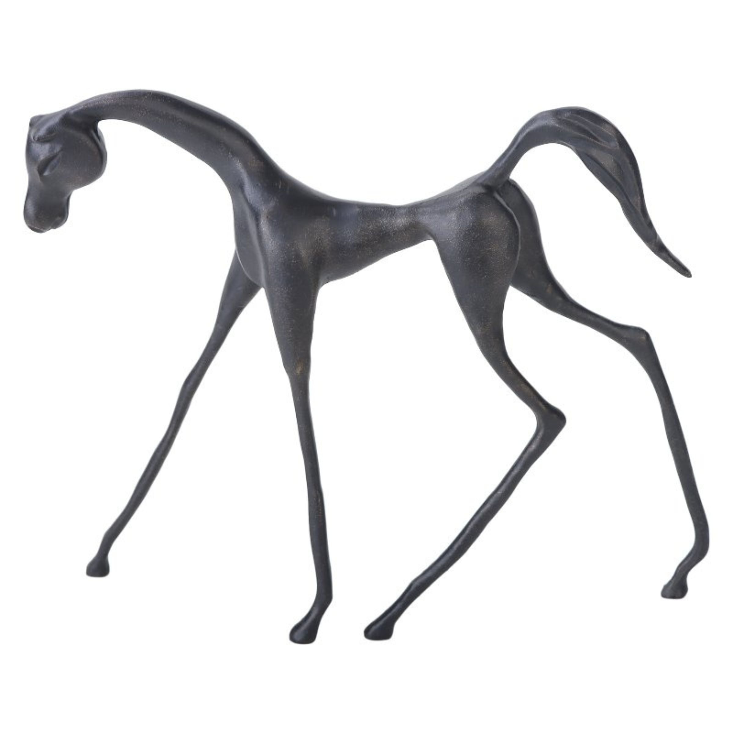 HORSE SCULPTURE H1784 -  Home Decor Figurines - ebarza Furniture UAE | Shop Modern Furniture in Abu Dhabi & Dubai - مفروشات ايبازرا في الامارات | تسوق اثاث عصري وديكورات مميزة في دبي وابوظبي