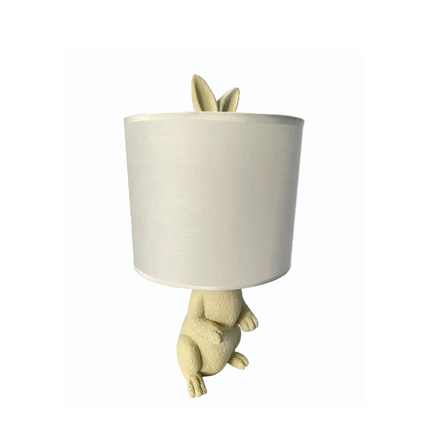 As Is - Beige Rabbit Shaped Table lamp  HTD-IW1433-195 -  DISPLAY ITEM - ebarza Furniture UAE | Shop Modern Furniture in Abu Dhabi & Dubai - مفروشات ايبازرا في الامارات | تسوق اثاث عصري وديكورات مميزة في دبي وابوظبي