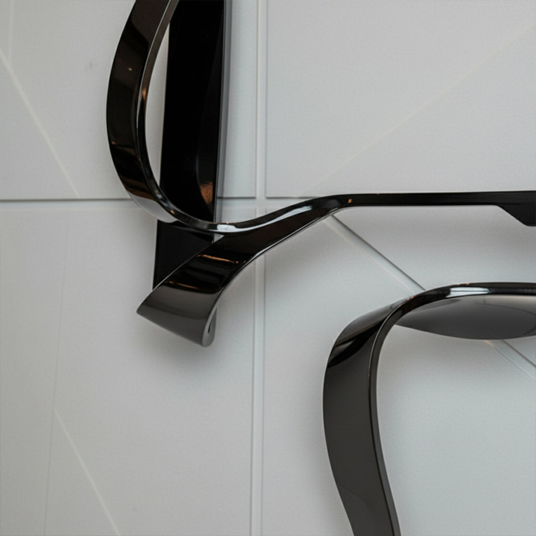 Hand Crafted Black Stainless Steel Shelf  BJ20250018A -  Artwork - ebarza Furniture UAE | Shop Modern Furniture in Abu Dhabi & Dubai - مفروشات ايبازرا في الامارات | تسوق اثاث عصري وديكورات مميزة في دبي وابوظبي