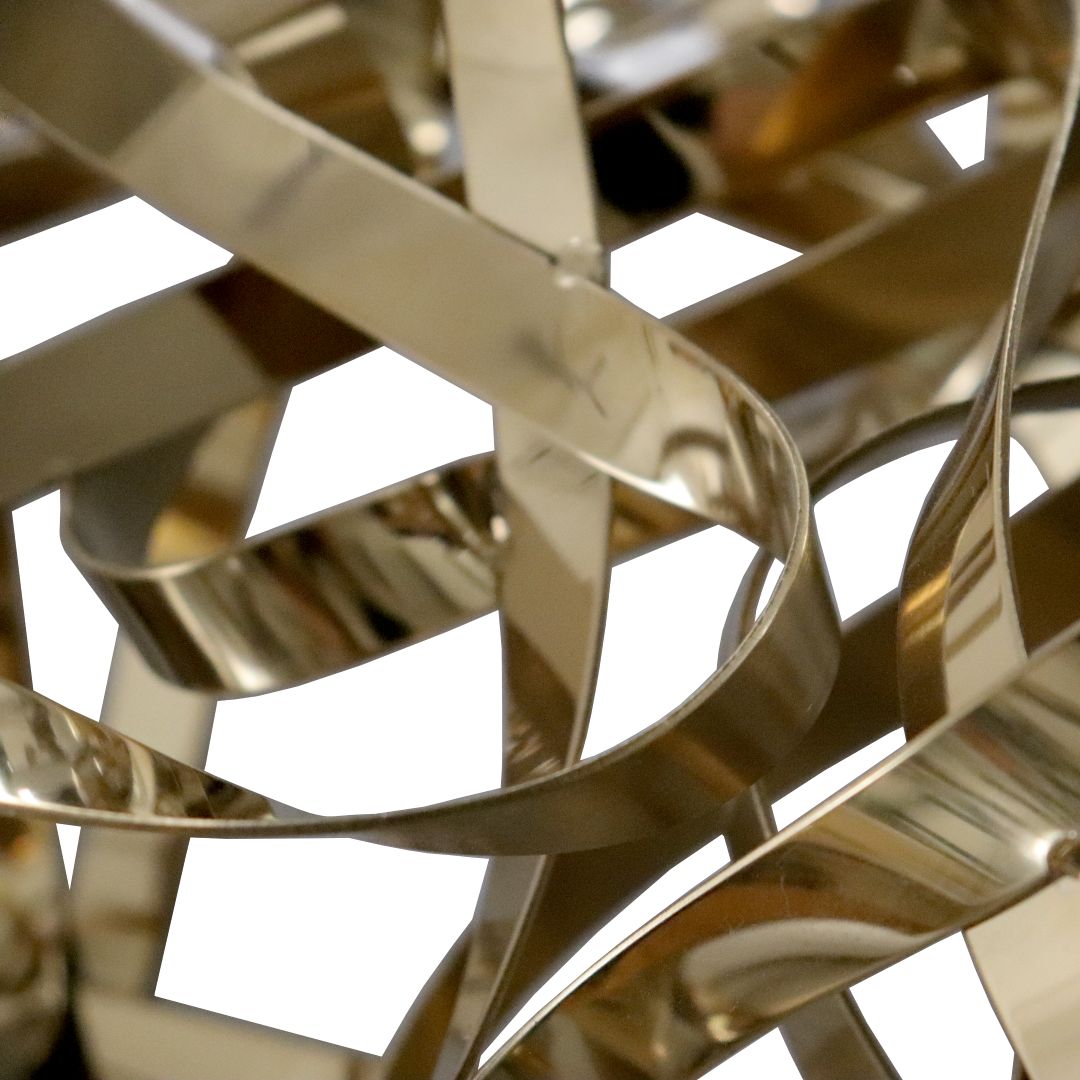 Hand Crafted Titanium Stainless Steel Artwork 20240041 -  Artwork - ebarza Furniture UAE | Shop Modern Furniture in Abu Dhabi & Dubai - مفروشات ايبازرا في الامارات | تسوق اثاث عصري وديكورات مميزة في دبي وابوظبي