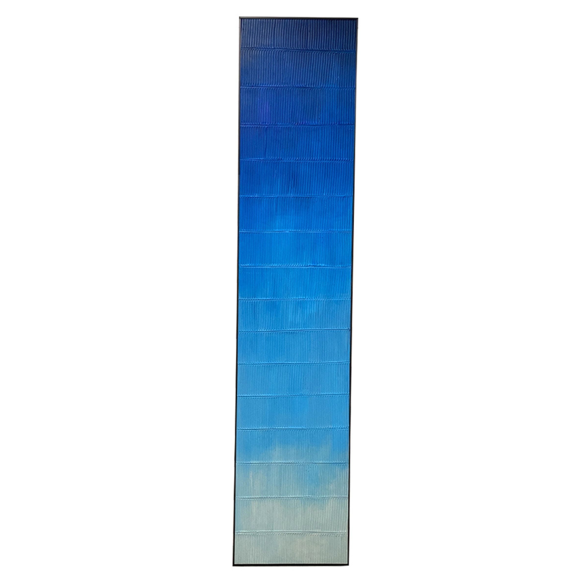 Daybreak Hand Painted Art Painting  SOASAMPLE002-A--280x60cm -  Paintings - ebarza Furniture UAE | Shop Modern Furniture in Abu Dhabi & Dubai - مفروشات ايبازرا في الامارات | تسوق اثاث عصري وديكورات مميزة في دبي وابوظبي