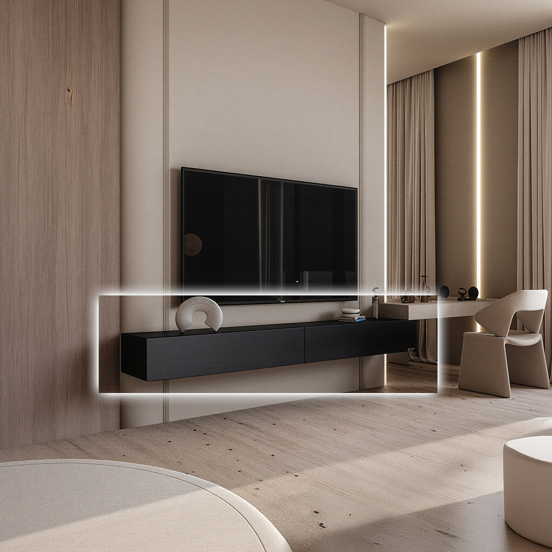 Hanged floating  Tv Stand MLL-CUS06