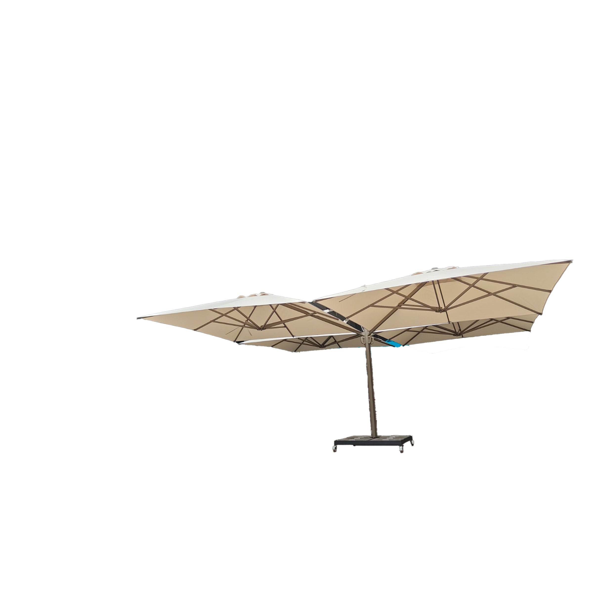 Hydraulic Outdoor Umbrella MS1601-8B4 -  Outdoor Umbrellas - ebarza Furniture UAE | Shop Modern Furniture in Abu Dhabi & Dubai - مفروشات ايبازرا في الامارات | تسوق اثاث عصري وديكورات مميزة في دبي وابوظبي