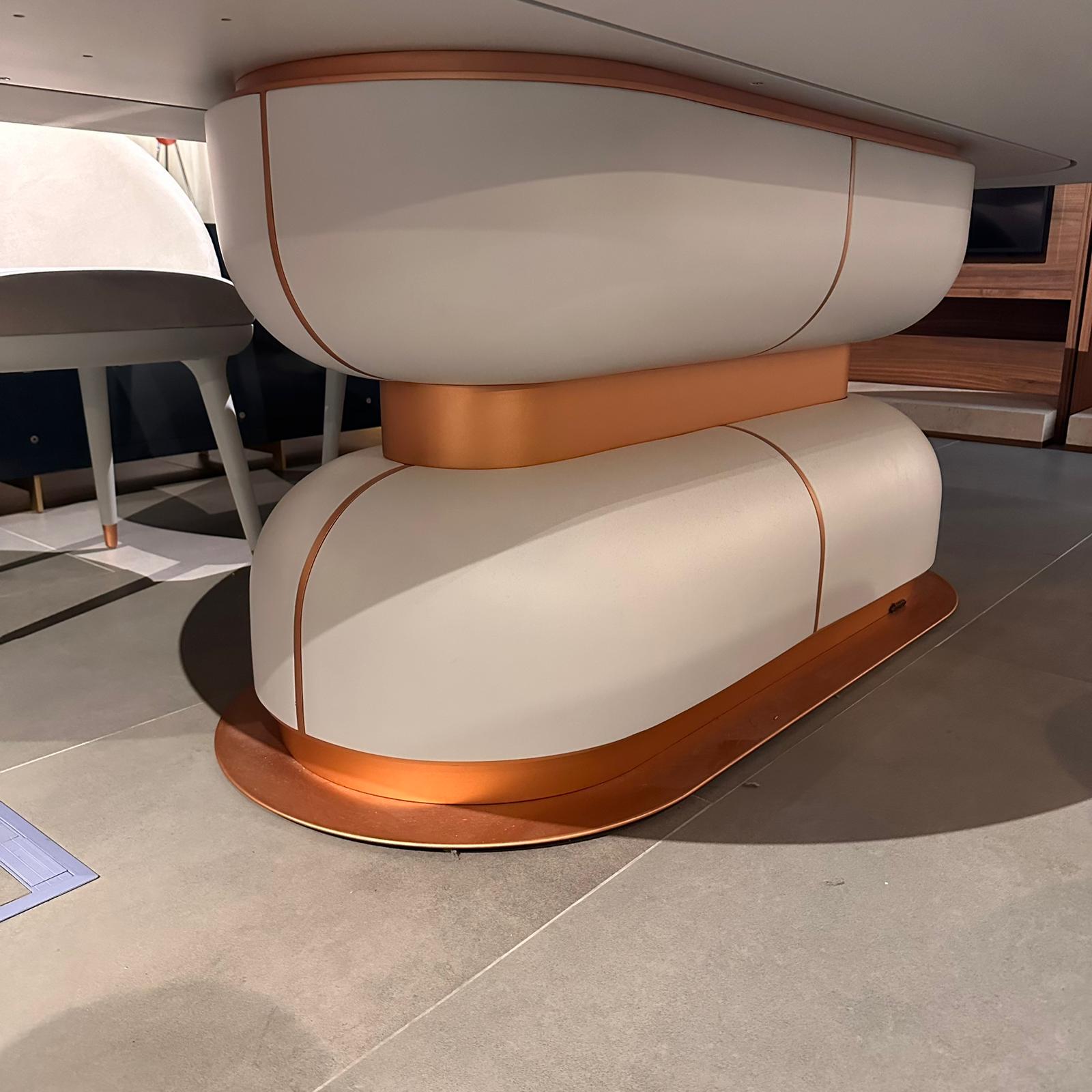 Display Item - Tulip Dining Table 260*120 CM MASTLP001-YAS -  DISPLAY ITEM - ebarza Furniture UAE | Shop Modern Furniture in Abu Dhabi & Dubai - مفروشات ايبازرا في الامارات | تسوق اثاث عصري وديكورات مميزة في دبي وابوظبي