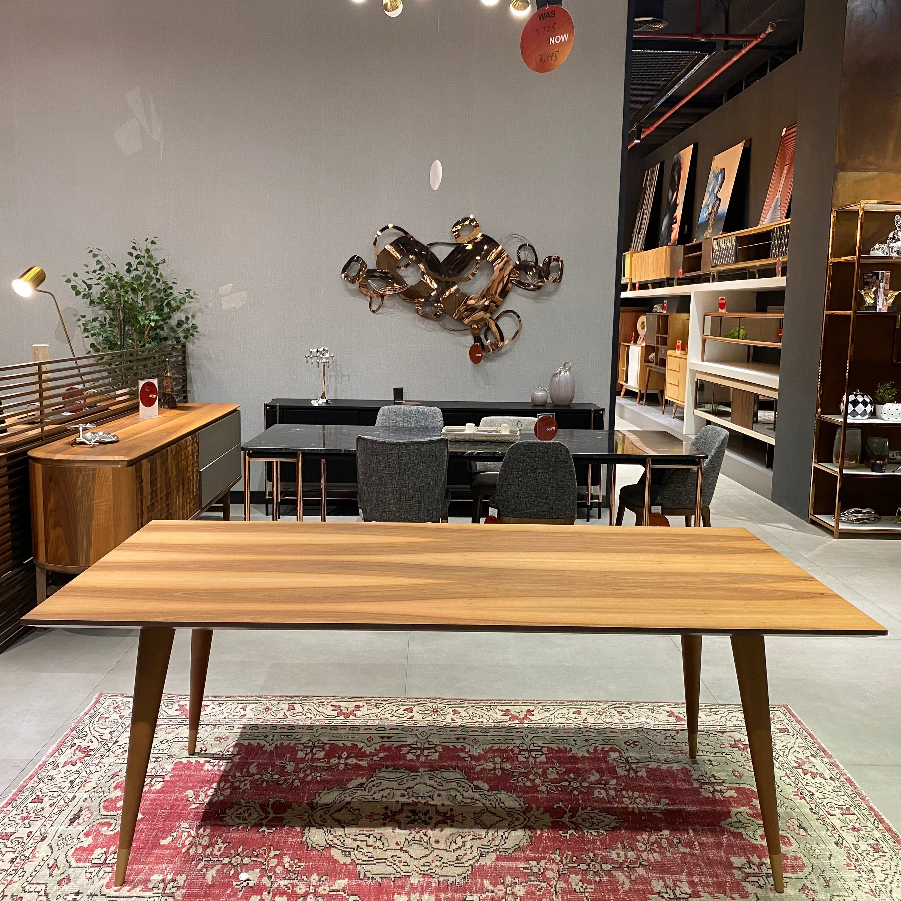 Display Item - Pena Dining Table Pena-Dinonly-Nakheel -  DISPLAY ITEM - ebarza Furniture UAE | Shop Modern Furniture in Abu Dhabi & Dubai - مفروشات ايبازرا في الامارات | تسوق اثاث عصري وديكورات مميزة في دبي وابوظبي
