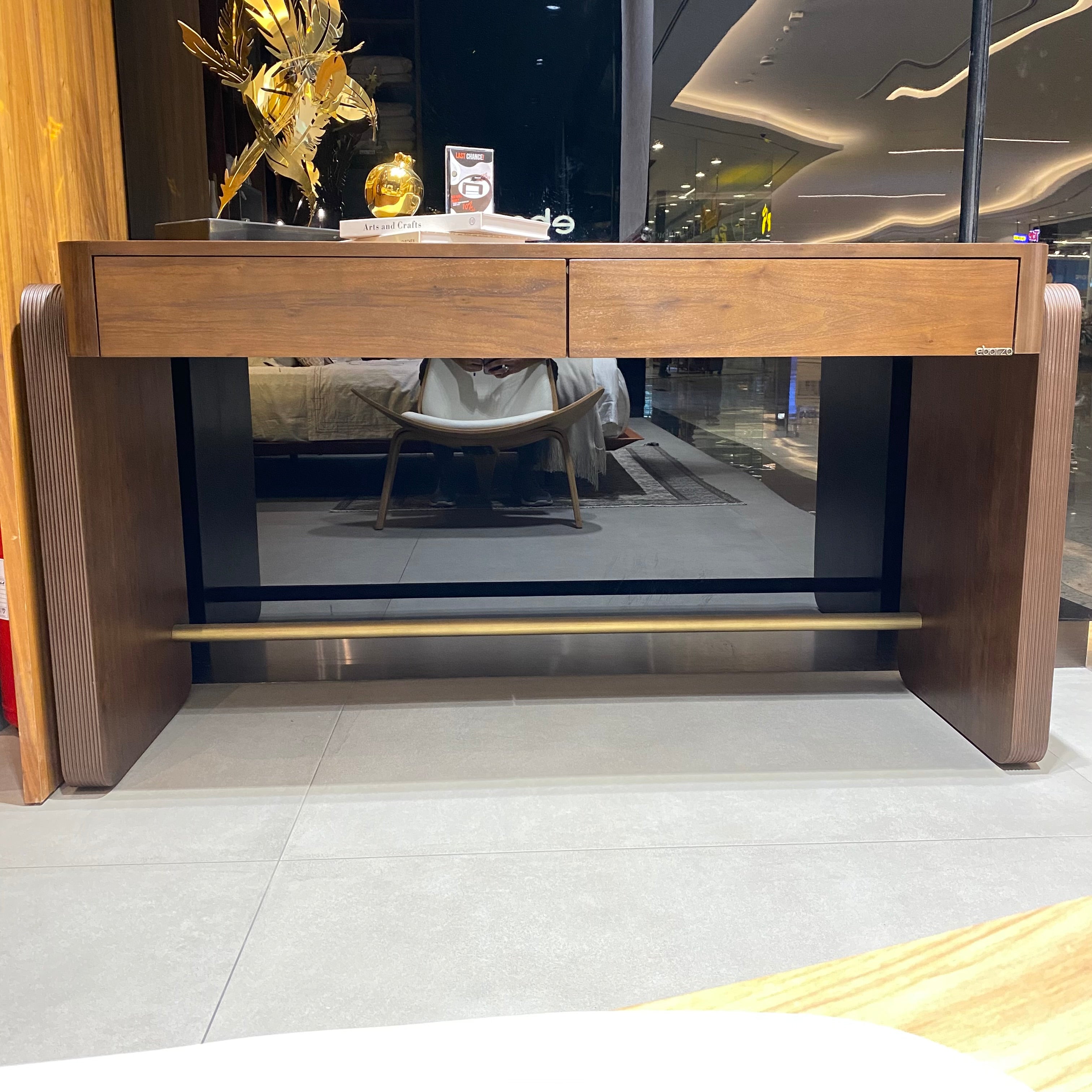 Display Item - Amber Desk  Td-Abr150WdNakheel -  DISPLAY ITEM - ebarza Furniture UAE | Shop Modern Furniture in Abu Dhabi & Dubai - مفروشات ايبازرا في الامارات | تسوق اثاث عصري وديكورات مميزة في دبي وابوظبي