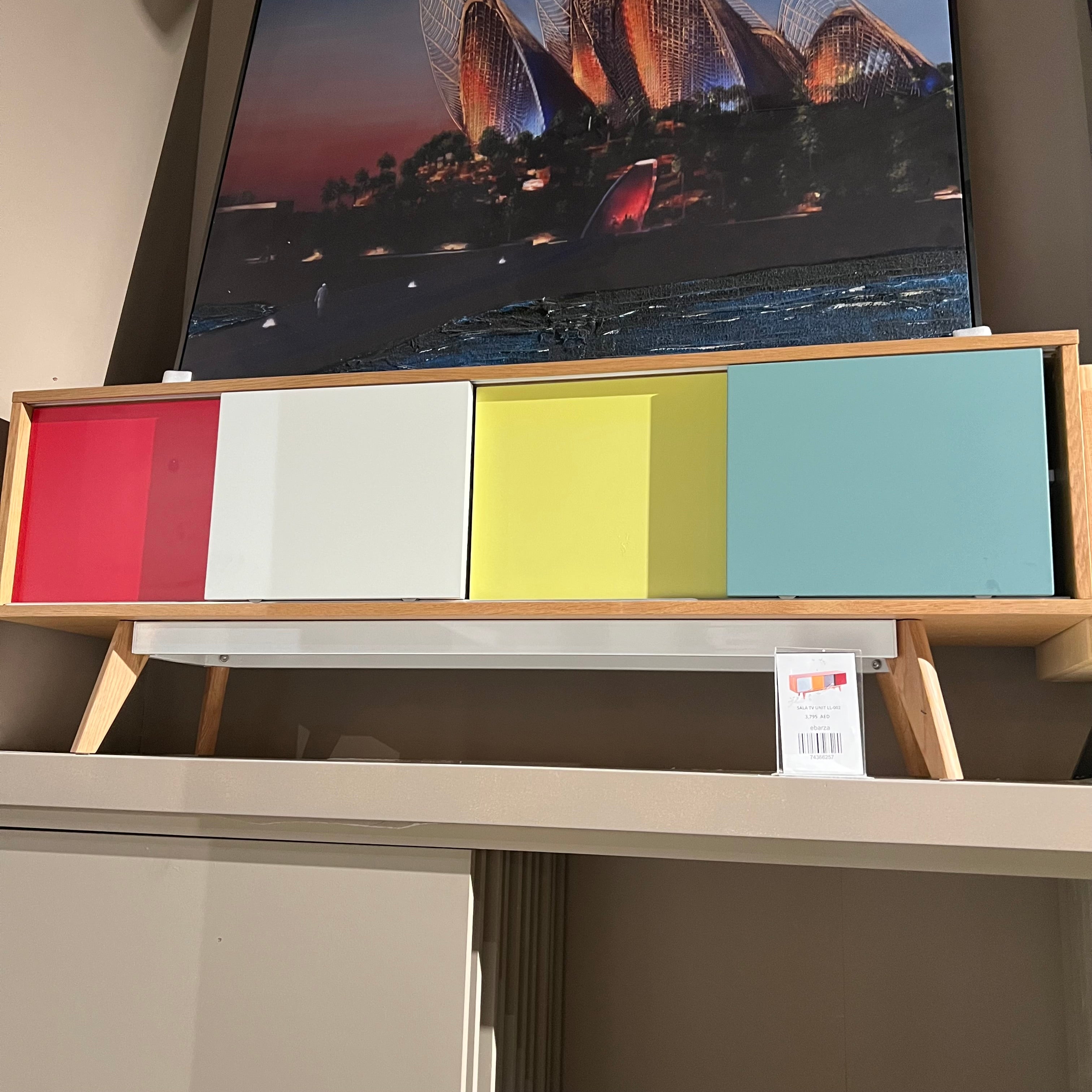 Display Item - Sala Tv Unit   Ll-002 Nakheel -  DISPLAY ITEM - ebarza Furniture UAE | Shop Modern Furniture in Abu Dhabi & Dubai - مفروشات ايبازرا في الامارات | تسوق اثاث عصري وديكورات مميزة في دبي وابوظبي