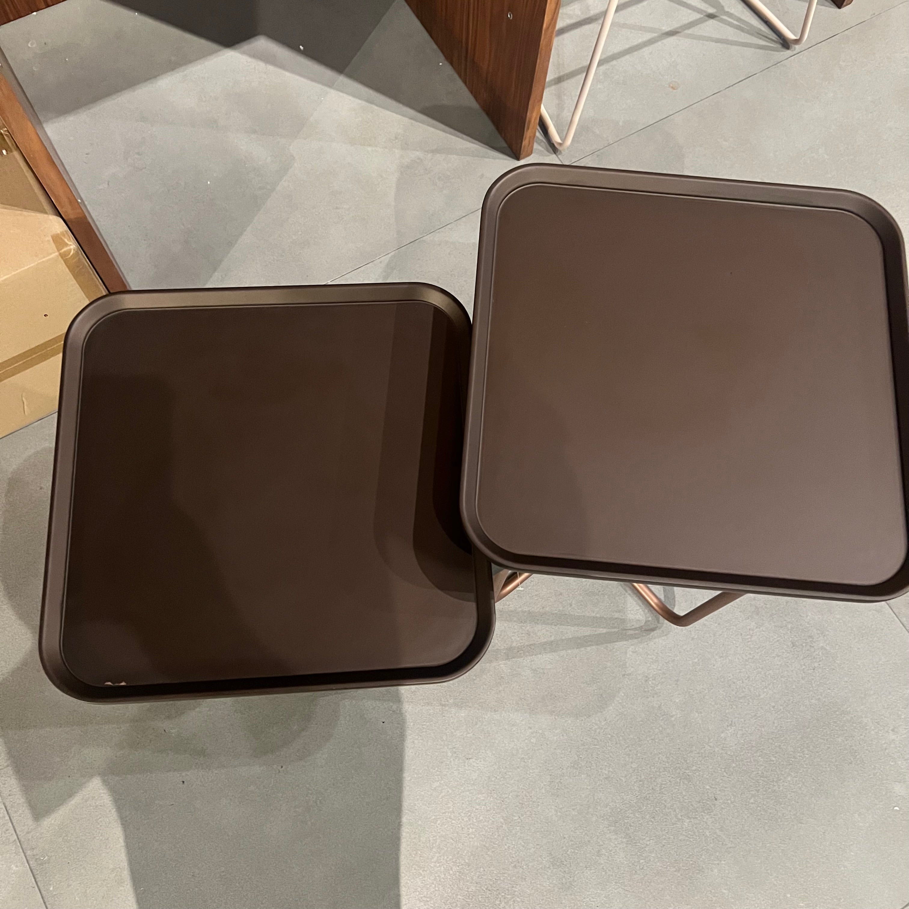 Display Item - Firenze Set Of 2 Table Frnz-009Set Nakheel -  DISPLAY ITEM - ebarza Furniture UAE | Shop Modern Furniture in Abu Dhabi & Dubai - مفروشات ايبازرا في الامارات | تسوق اثاث عصري وديكورات مميزة في دبي وابوظبي