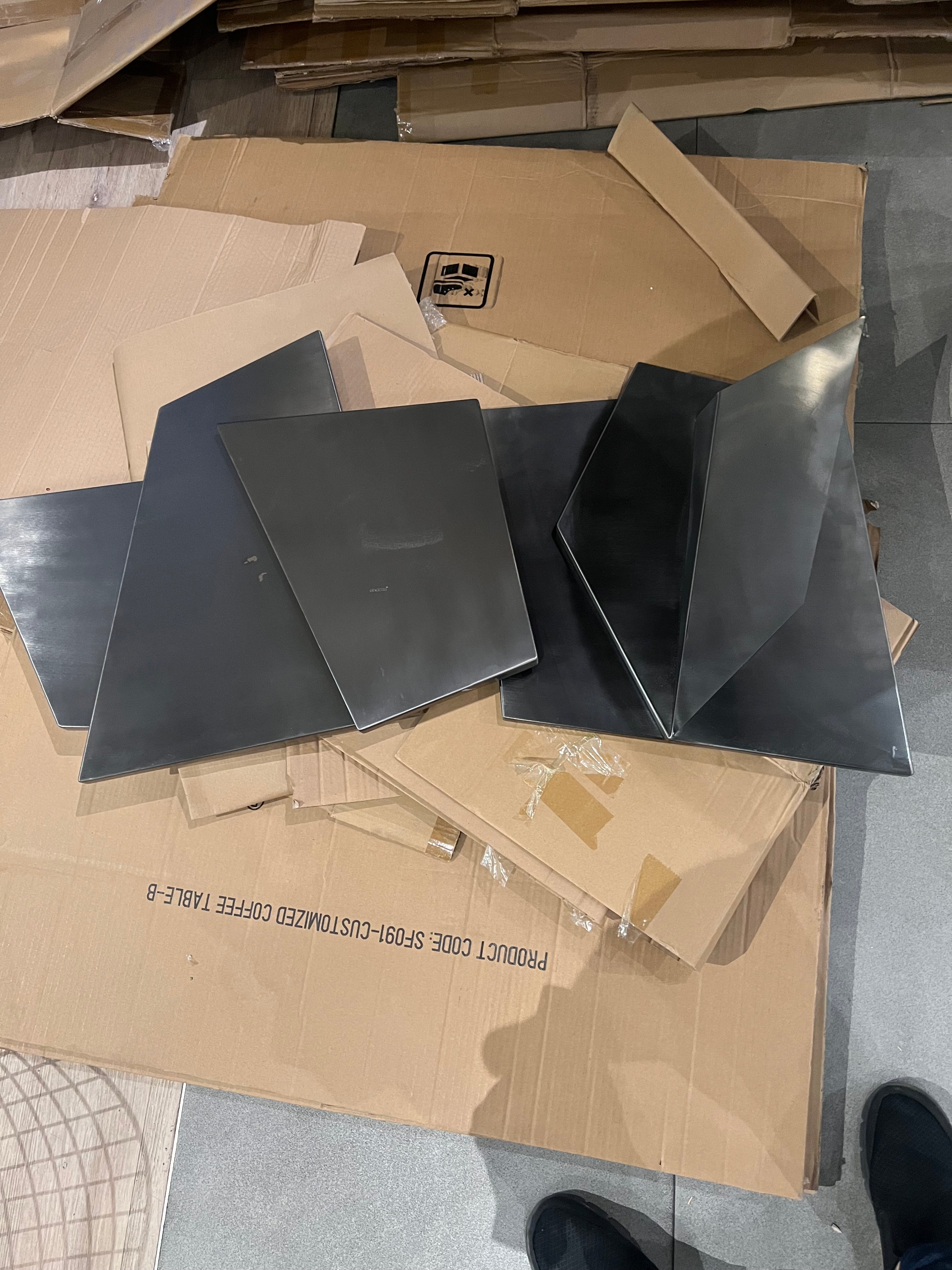 Display Item - Hand Crafted Stainless steel artwork BG2020100 Nakheel -  DISPLAY ITEM - ebarza Furniture UAE | Shop Modern Furniture in Abu Dhabi & Dubai - مفروشات ايبازرا في الامارات | تسوق اثاث عصري وديكورات مميزة في دبي وابوظبي