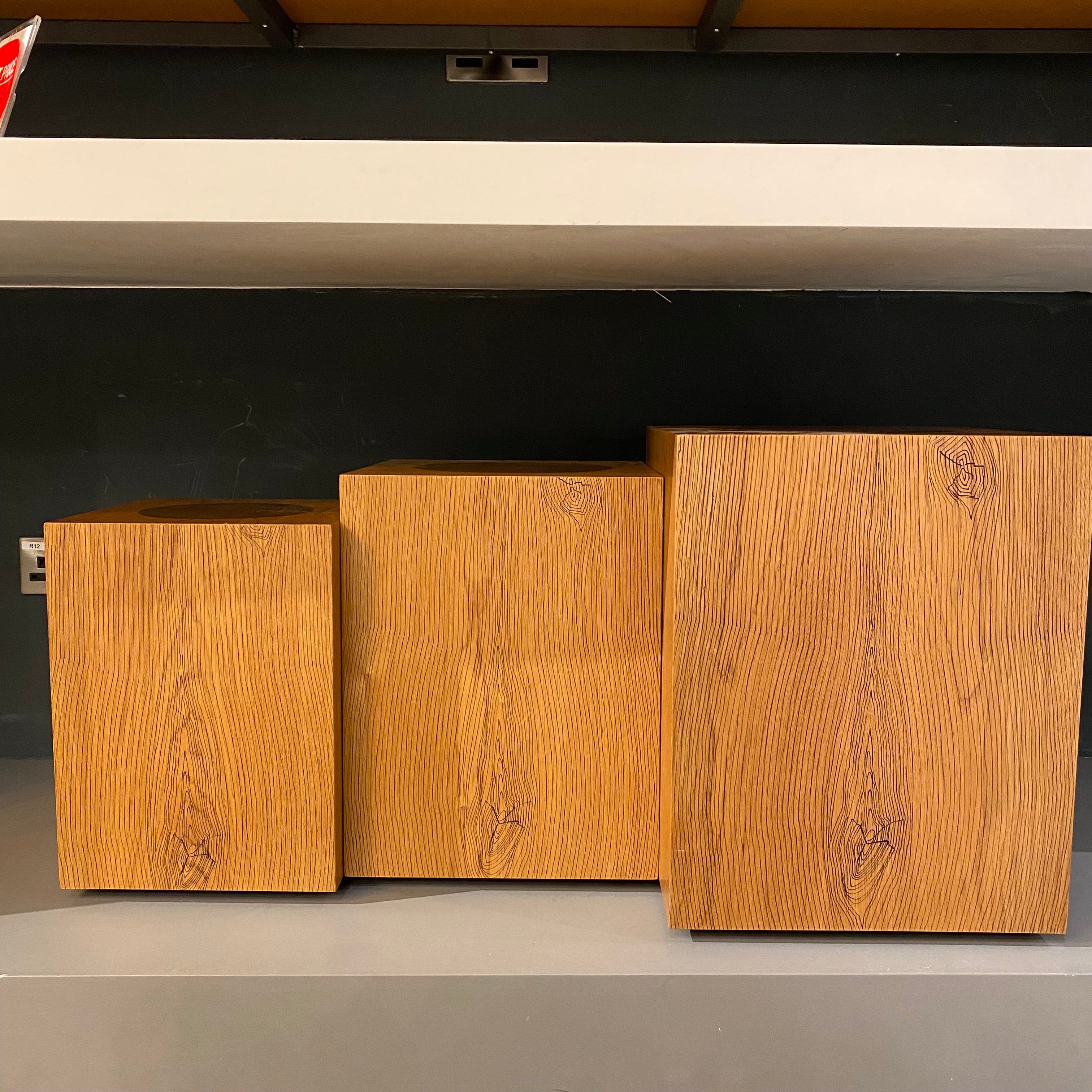 Display Item - Set Of 3 Danger Side Tables Nakheel -  DISPLAY ITEM - ebarza Furniture UAE | Shop Modern Furniture in Abu Dhabi & Dubai - مفروشات ايبازرا في الامارات | تسوق اثاث عصري وديكورات مميزة في دبي وابوظبي