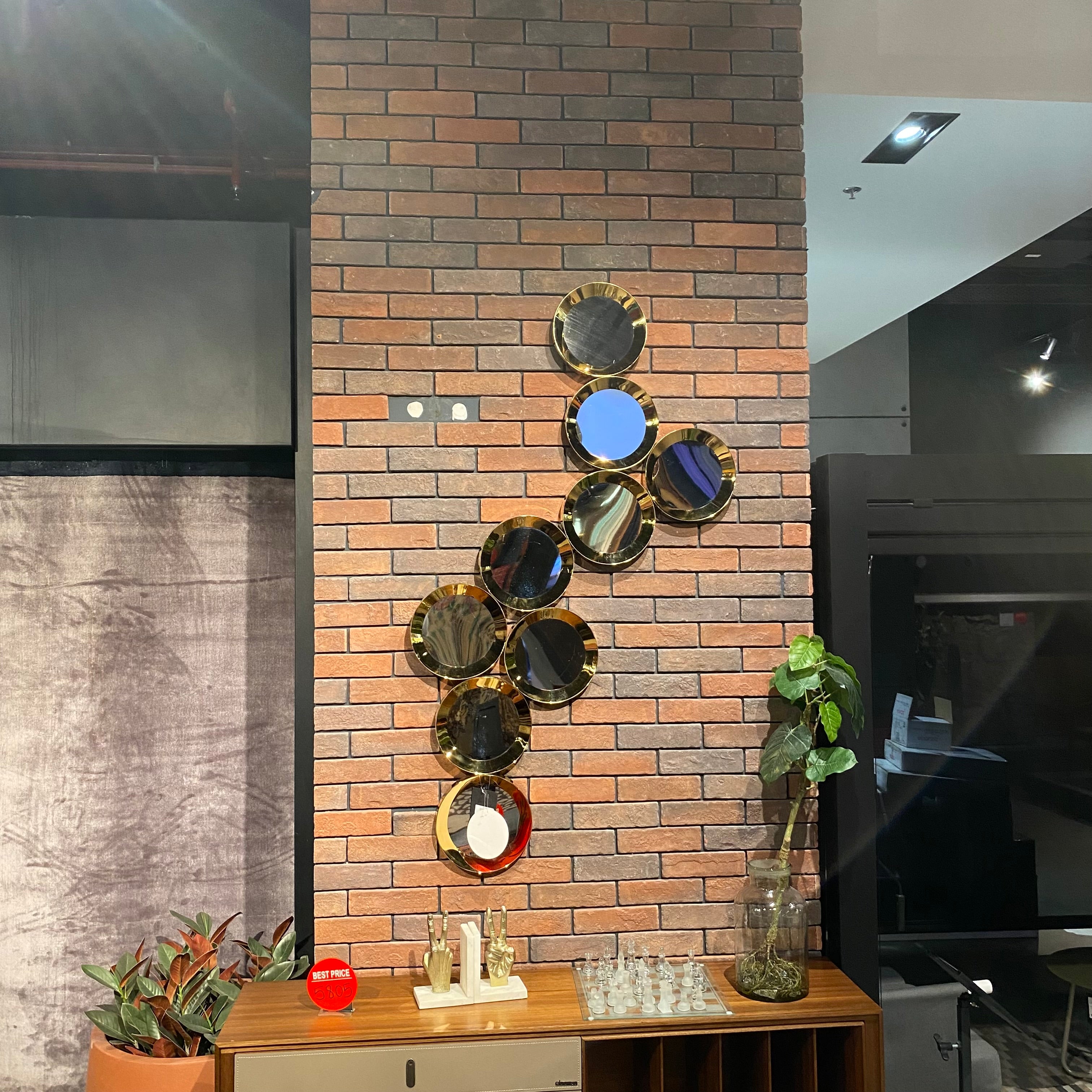Display Item - Beehive Handcrafted Stainless Steel Artwork Bg2020010-G Nakheel -  DISPLAY ITEM - ebarza Furniture UAE | Shop Modern Furniture in Abu Dhabi & Dubai - مفروشات ايبازرا في الامارات | تسوق اثاث عصري وديكورات مميزة في دبي وابوظبي
