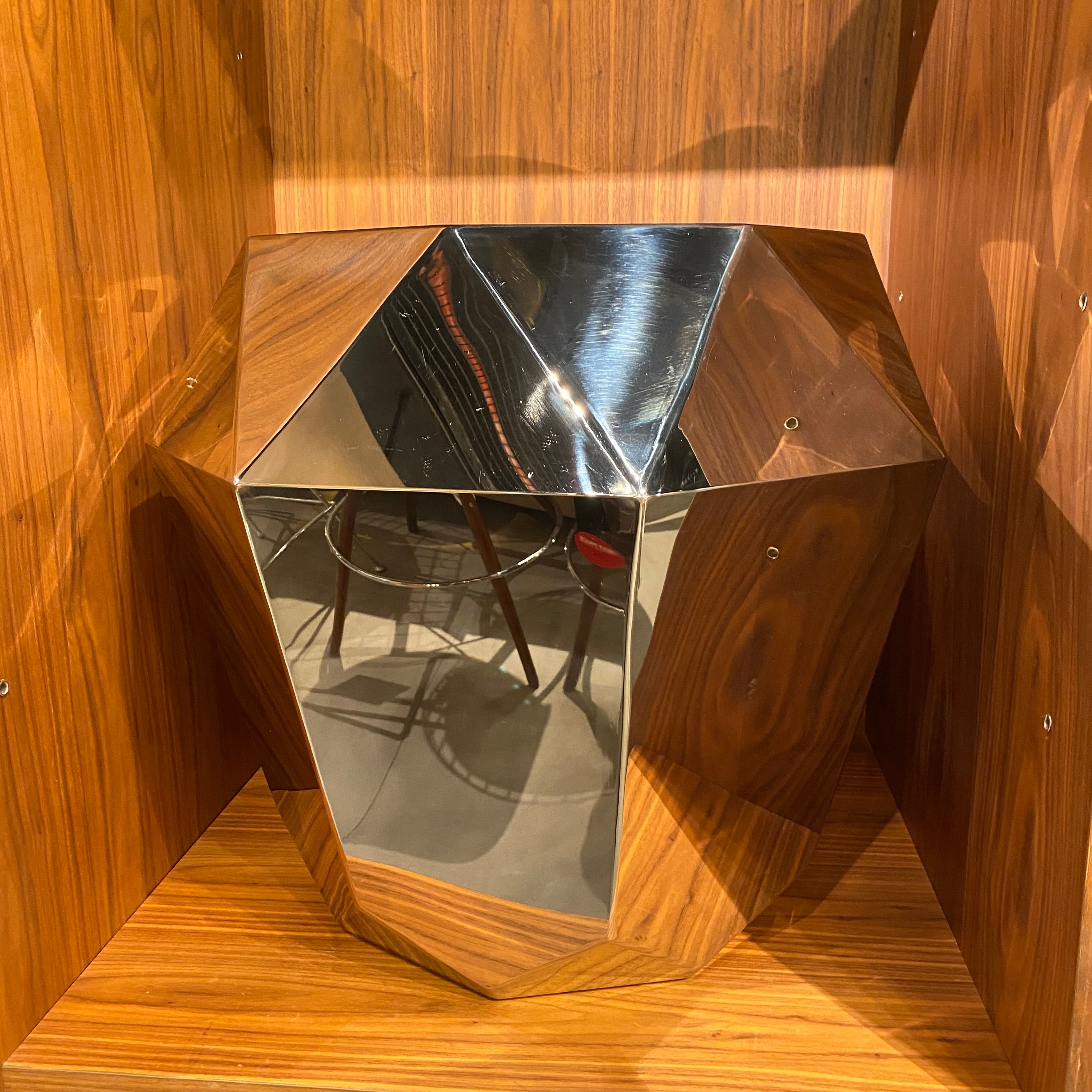 Display Item - Diamond Side Table Tg-24-CNakheel -  DISPLAY ITEM - ebarza Furniture UAE | Shop Modern Furniture in Abu Dhabi & Dubai - مفروشات ايبازرا في الامارات | تسوق اثاث عصري وديكورات مميزة في دبي وابوظبي