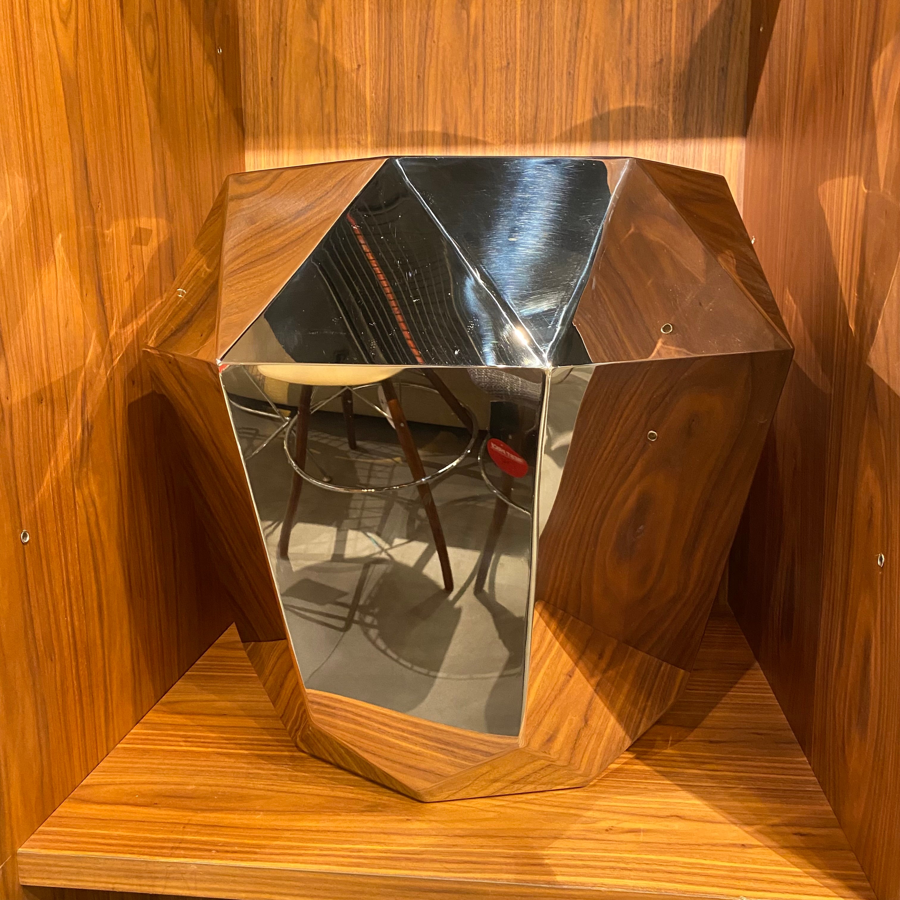 Display Item - Diamond Side Table Tg-24-CNakheel -  DISPLAY ITEM - ebarza Furniture UAE | Shop Modern Furniture in Abu Dhabi & Dubai - مفروشات ايبازرا في الامارات | تسوق اثاث عصري وديكورات مميزة في دبي وابوظبي