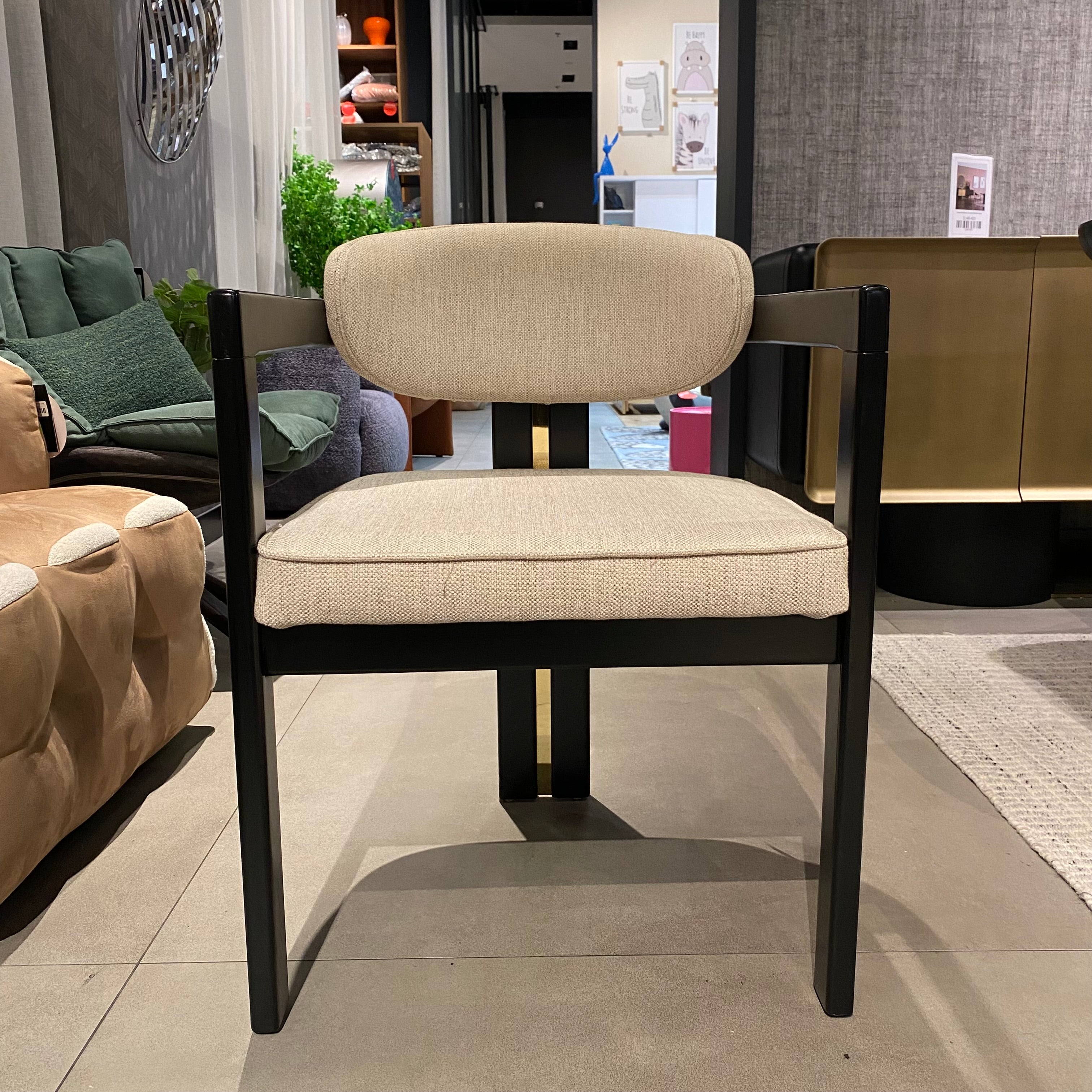 Display item - Kotor Chair(Notte) Sanc-49(Cosmic11)YAS -  DISPLAY ITEM - ebarza Furniture UAE | Shop Modern Furniture in Abu Dhabi & Dubai - مفروشات ايبازرا في الامارات | تسوق اثاث عصري وديكورات مميزة في دبي وابوظبي