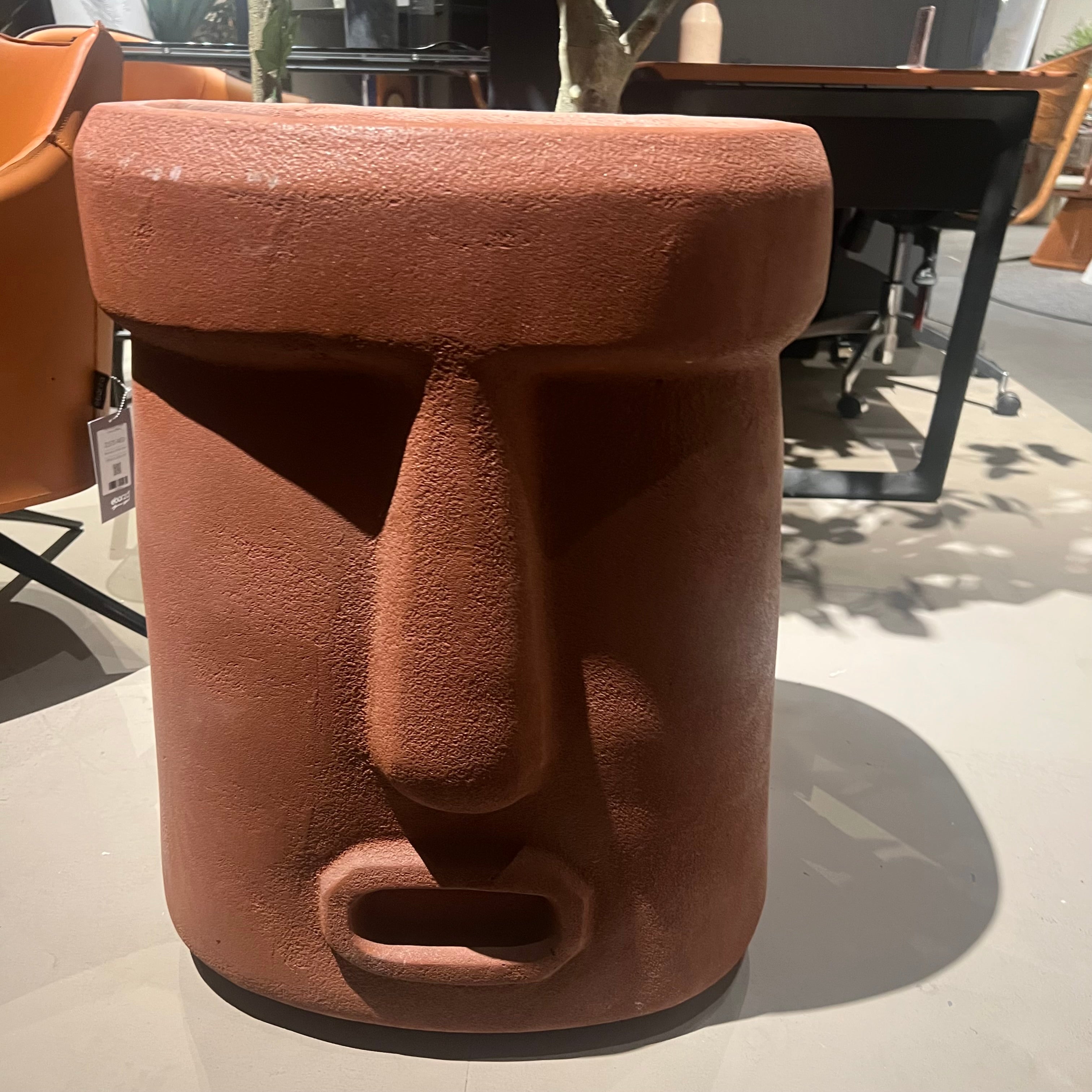 Display Item - Indoor/Outdoor Clay Planter Box XK-6048C-Clay Nakheel -  DISPLAY ITEM - ebarza Furniture UAE | Shop Modern Furniture in Abu Dhabi & Dubai - مفروشات ايبازرا في الامارات | تسوق اثاث عصري وديكورات مميزة في دبي وابوظبي