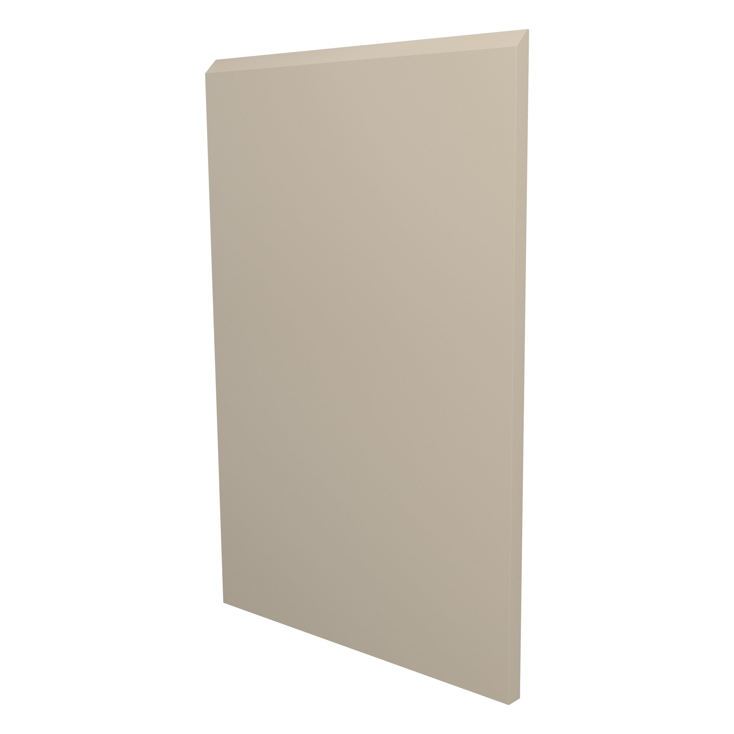 Sample of POWDER COATING MDF Wall Panel - DOUBLE-SIDED  BEVEL 45°   JD80022(Light  Beige)WQ-Sample -  Wall panels samples - ebarza Furniture UAE | Shop Modern Furniture in Abu Dhabi & Dubai - مفروشات ايبازرا في الامارات | تسوق اثاث عصري وديكورات مميزة في دبي وابوظبي