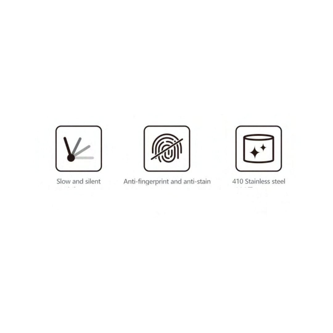 White Pedal Bin JH-8853-WHT -  Bathroom Accessories - ebarza Furniture UAE | Shop Modern Furniture in Abu Dhabi & Dubai - مفروشات ايبازرا في الامارات | تسوق اثاث عصري وديكورات مميزة في دبي وابوظبي