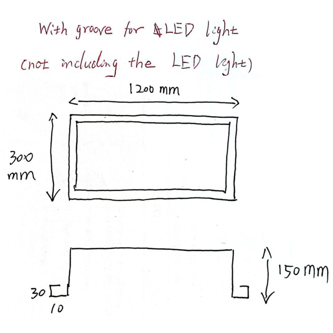 Stainless Steel Niche LED Profile - Black - JYF0502 -  wall-panels-profiles - ebarza Furniture UAE | Shop Modern Furniture in Abu Dhabi & Dubai - مفروشات ايبازرا في الامارات | تسوق اثاث عصري وديكورات مميزة في دبي وابوظبي
