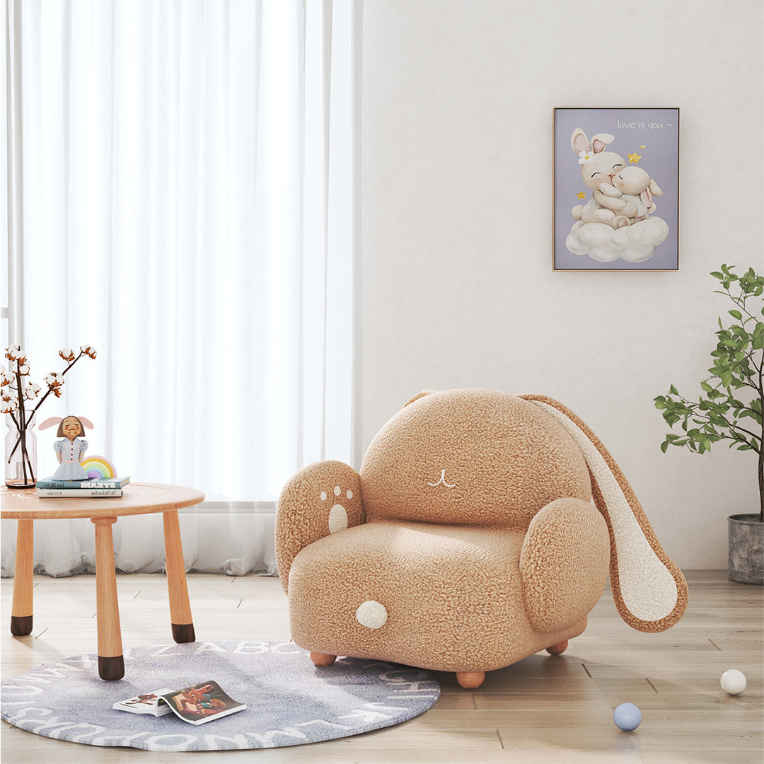 Pre-order 35 Days Delivery Eared Teddy Kids Sofa/Armchair  - P2137K