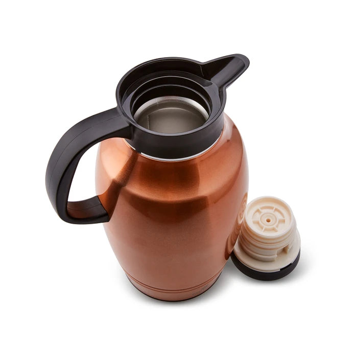 Karaca Essentiel Rosegold Steel Thermos 2300 ml 153.03.06.7734 -  Drinkware - ebarza Furniture UAE | Shop Modern Furniture in Abu Dhabi & Dubai - مفروشات ايبازرا في الامارات | تسوق اثاث عصري وديكورات مميزة في دبي وابوظبي