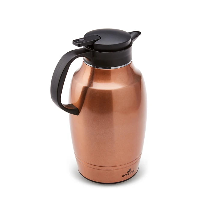 Karaca Essentiel Rosegold Steel Thermos 2300 ml 153.03.06.7734 -  Drinkware - ebarza Furniture UAE | Shop Modern Furniture in Abu Dhabi & Dubai - مفروشات ايبازرا في الامارات | تسوق اثاث عصري وديكورات مميزة في دبي وابوظبي