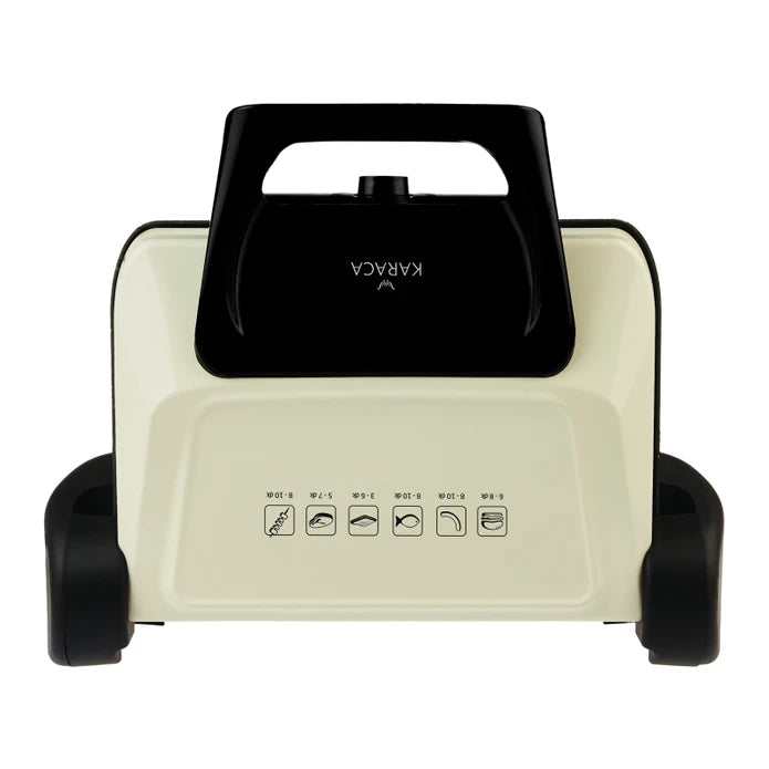 Karaca Future Plus Bio Diamond Antibacterial Cream Grill and Toaster 153.03.06.6207 -  Kitchen Appliances - ebarza Furniture UAE | Shop Modern Furniture in Abu Dhabi & Dubai - مفروشات ايبازرا في الامارات | تسوق اثاث عصري وديكورات مميزة في دبي وابوظبي