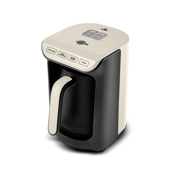 Karaca Hatır Turkish Coffee in the Grill and Turkish Coffee Machine Cream 5 Cup Capacity with Lots of Foam 153.09.01.0960 -  Kitchen Appliances - ebarza Furniture UAE | Shop Modern Furniture in Abu Dhabi & Dubai - مفروشات ايبازرا في الامارات | تسوق اثاث عصري وديكورات مميزة في دبي وابوظبي