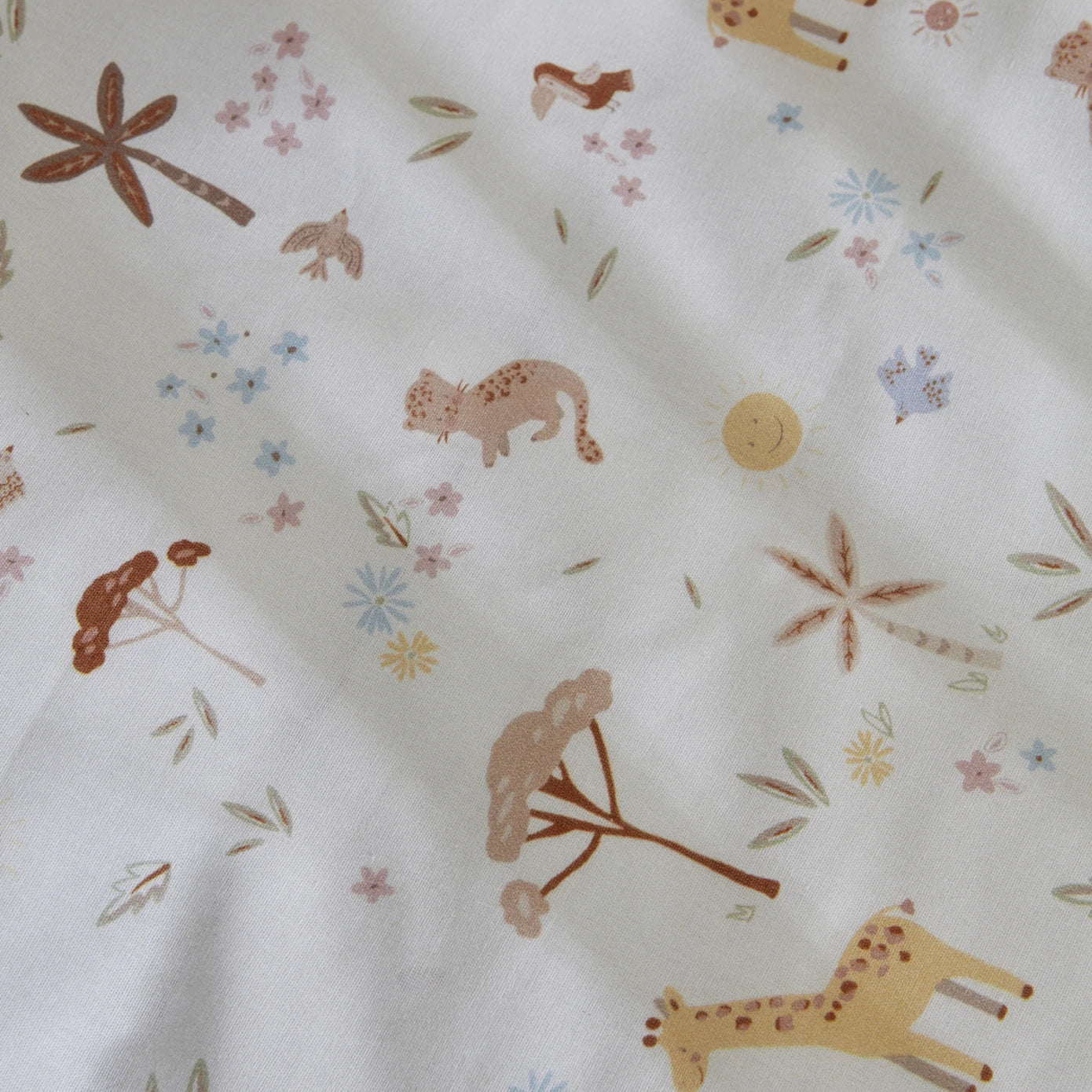 Karaca Home Baby Sunshine Duvet Cover Set 200.22.11.0215 -  Bedding - ebarza Furniture UAE | Shop Modern Furniture in Abu Dhabi & Dubai - مفروشات ايبازرا في الامارات | تسوق اثاث عصري وديكورات مميزة في دبي وابوظبي
